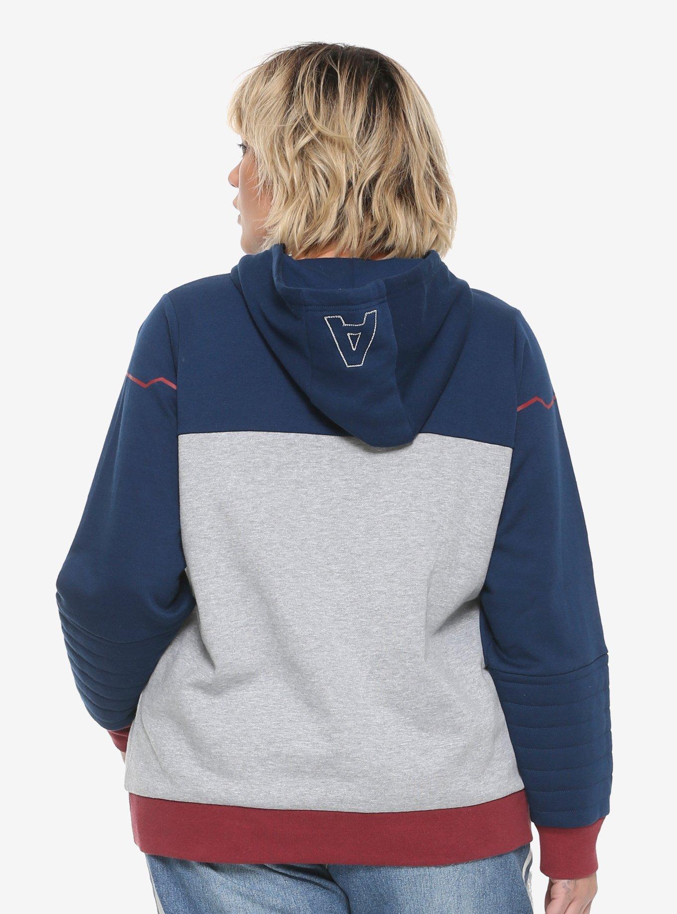Marvel Captain America Hoodie Plus Size, , alternate