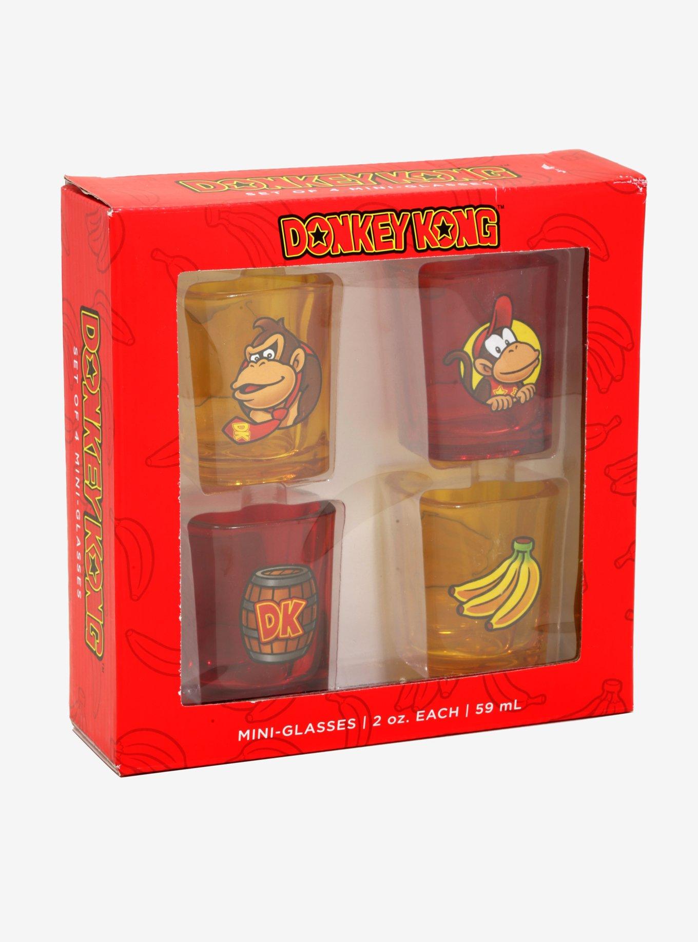 Nintendo Donkey Kong Mini Glass Set, , alternate