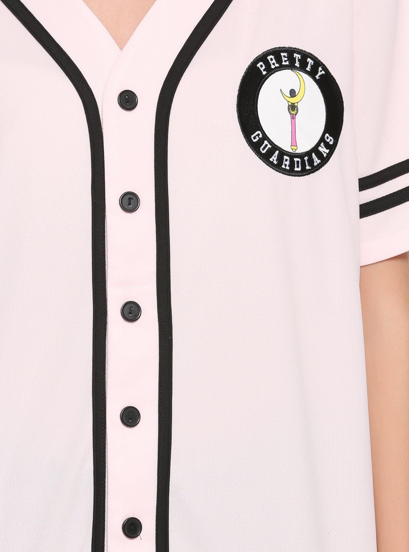Sailor Moon Womens Baseball Jersey - BoxLunch Exclusive, , alternate
