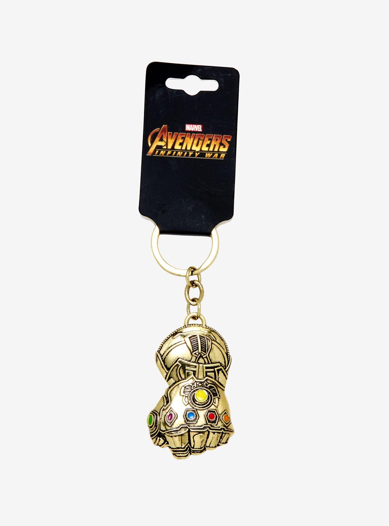 Marvel Avengers: Infinity War Thanos Infinity Gauntlet Key Chain, , alternate