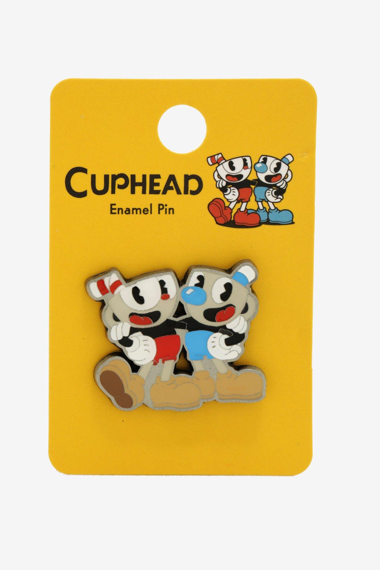 Cuphead Brothers Enamel Pin, , alternate