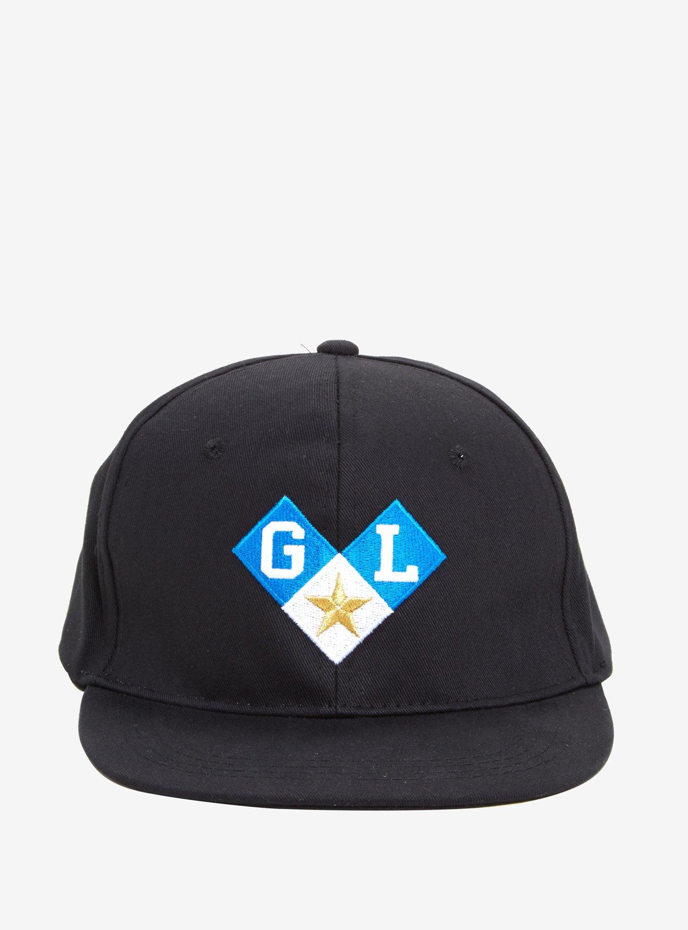 New Japan Pro-Wrestling Golden Lovers Black Snapback Hat, , alternate