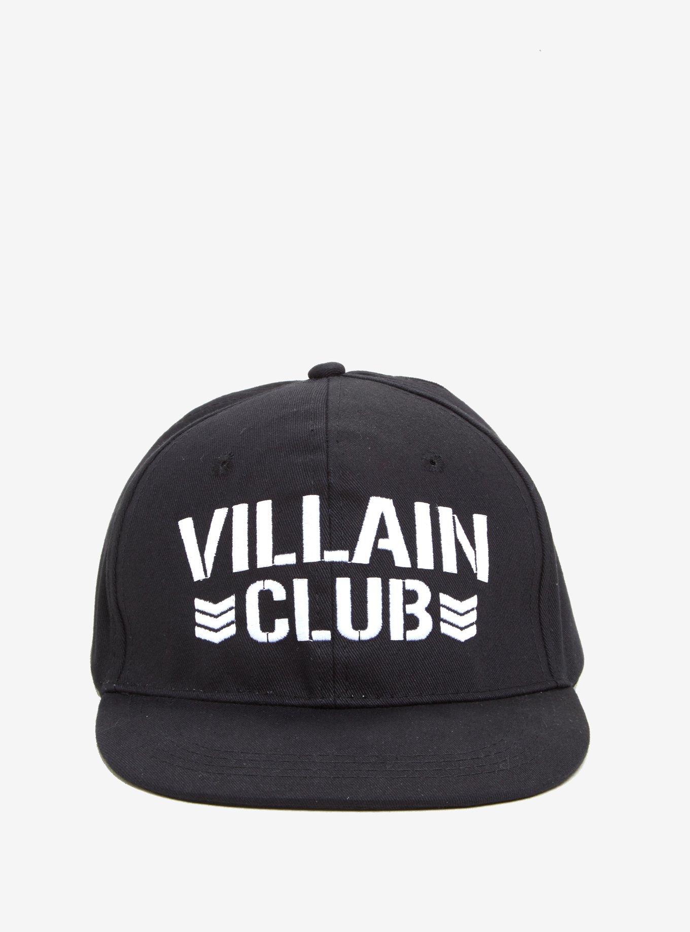 New Japan Pro-Wrestling Villain Club Black Snapback Hat, , alternate