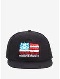 New Japan Pro-Wrestling The American Nightmare Black Snapback Hat, , alternate