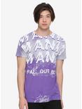 Fall Out Boy M A N I A Pop Art T-Shirt, PURPLE, alternate
