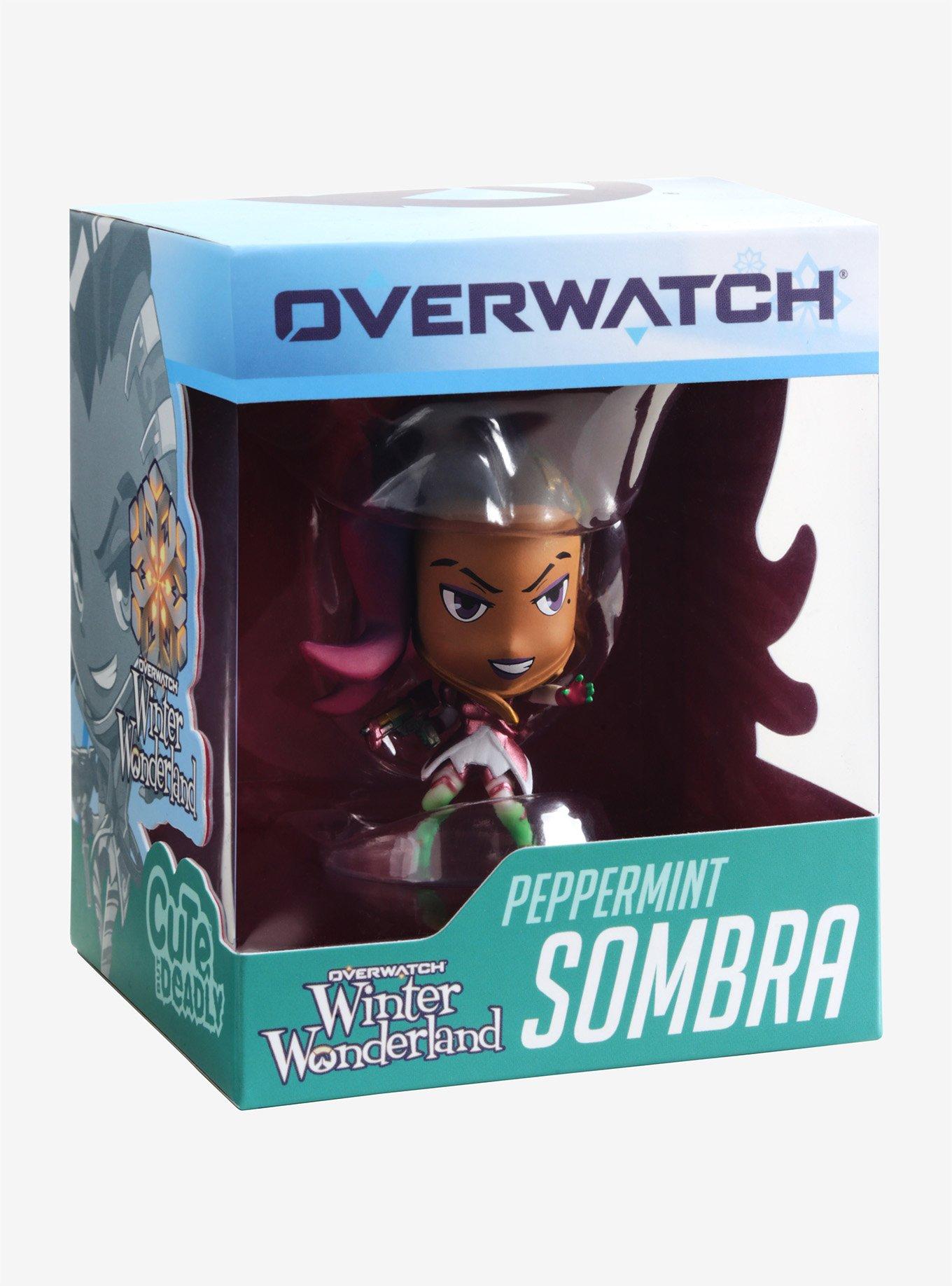 Blizzard Cute But Deadly Overwatch Winter Wonderland Peppermint Sombra Vinyl Figure, , alternate