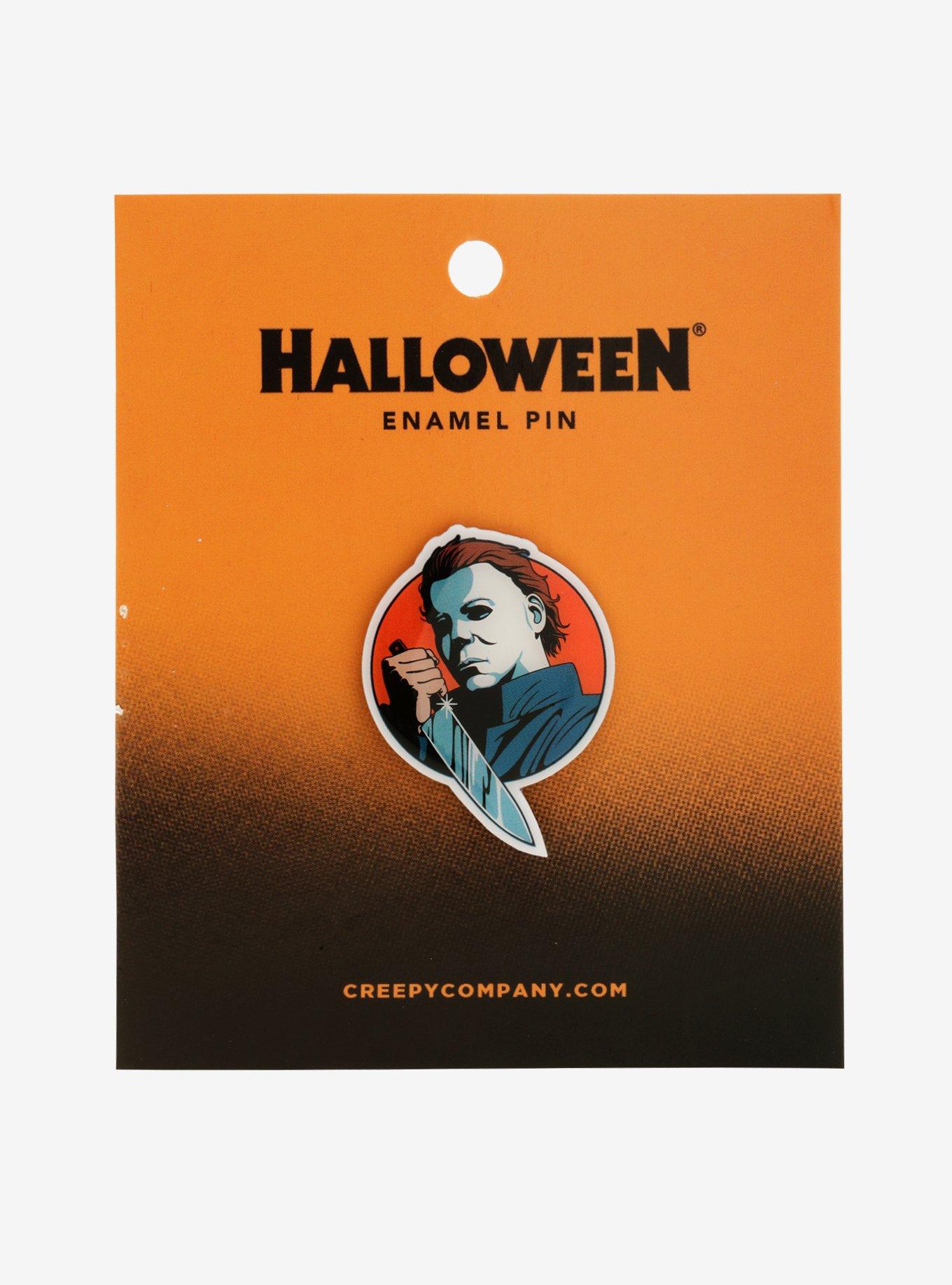 Halloween Michael Myers Enamel Pin, , alternate