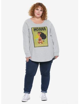 Disney Moana Adventurer Girls Sweatshirt Plus Size, , hi-res