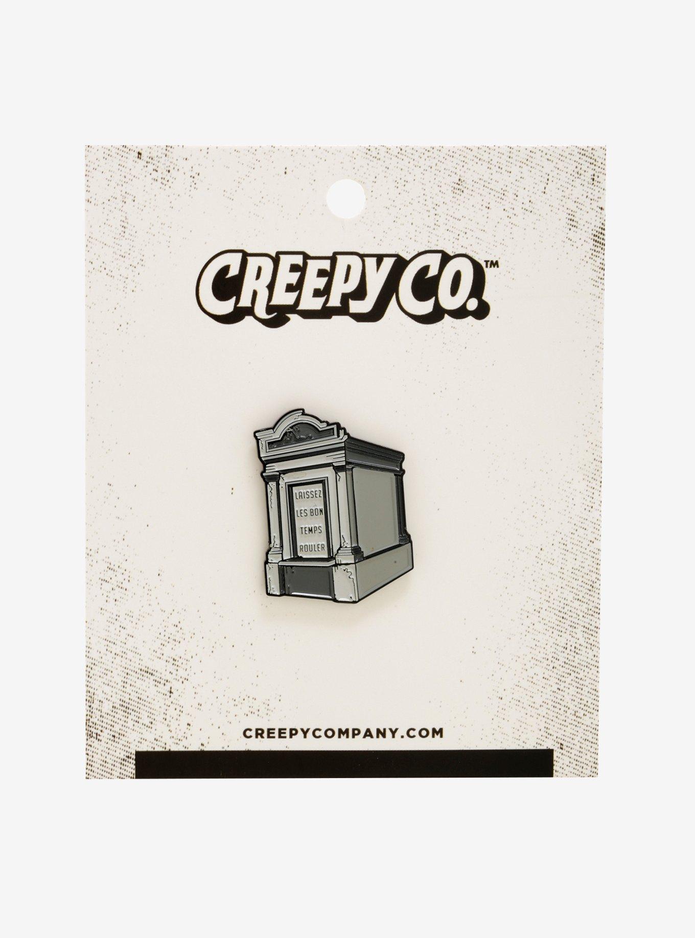Creepy Co. Good Times Enamel Pin, , alternate