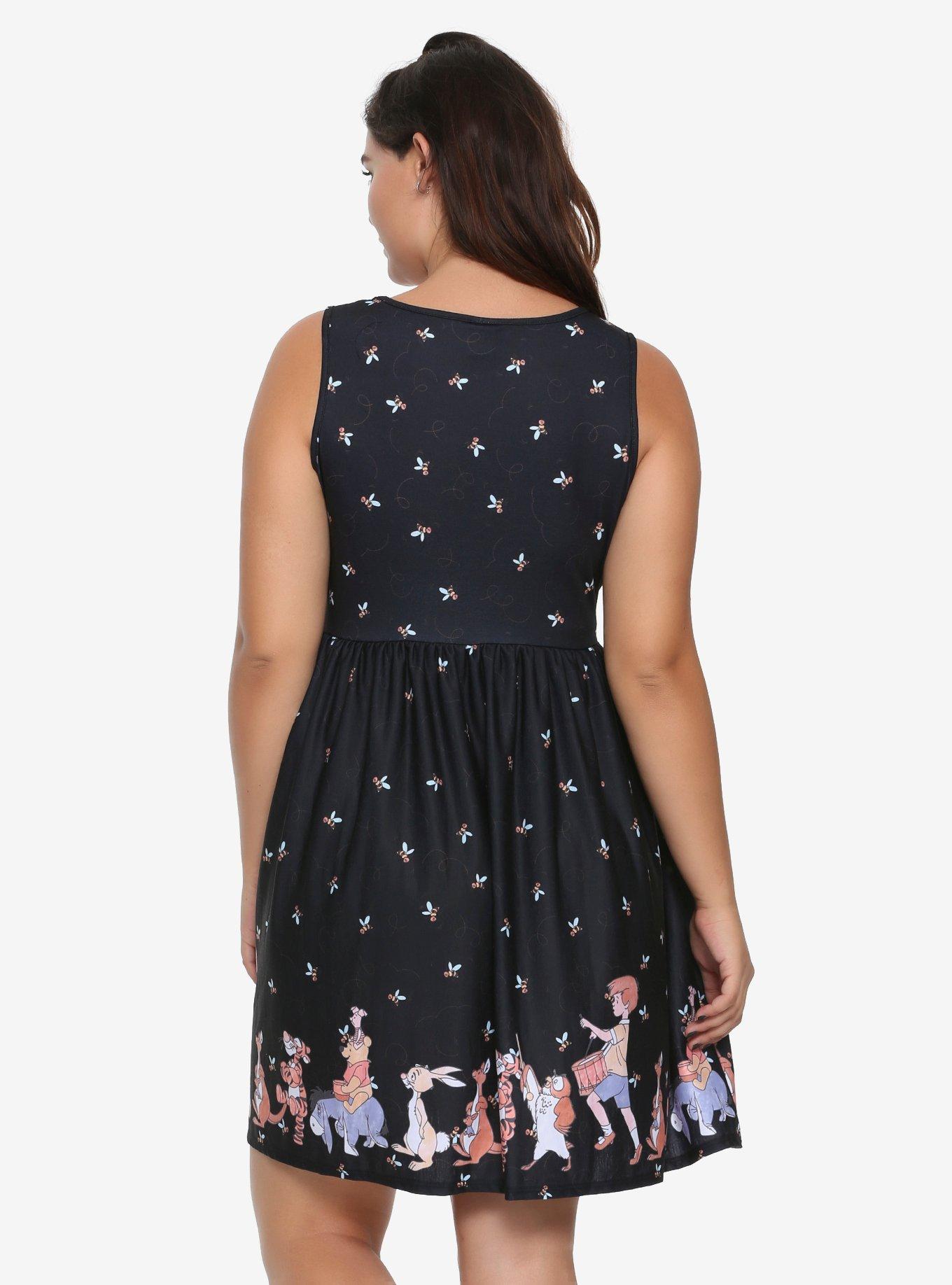 Disney Winnie The Pooh Bees & Parade Dress Plus Size, , alternate
