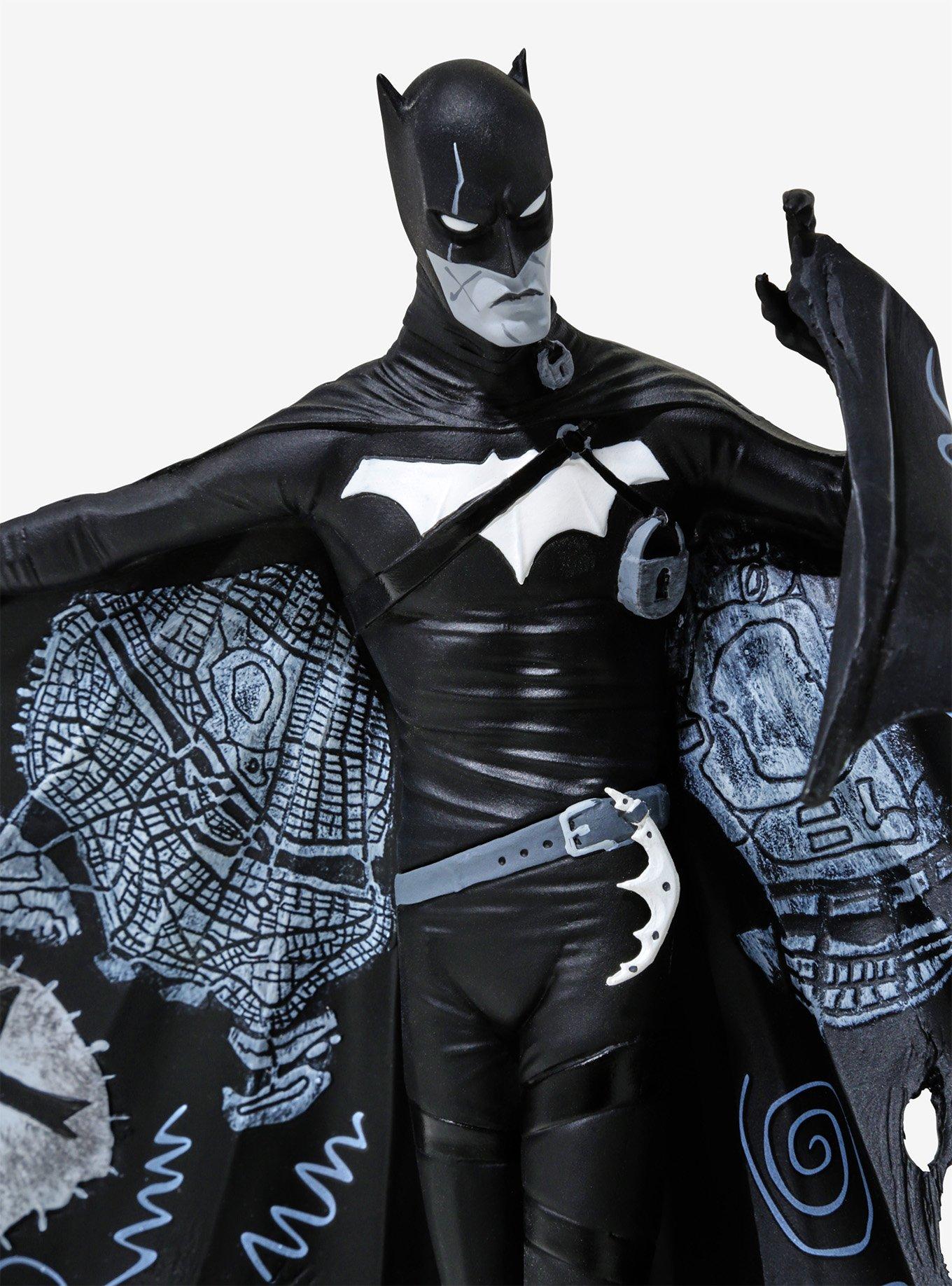 DC Collectibles Batman Black & White Batman Way Statue Hot Topic Exclusive, , alternate