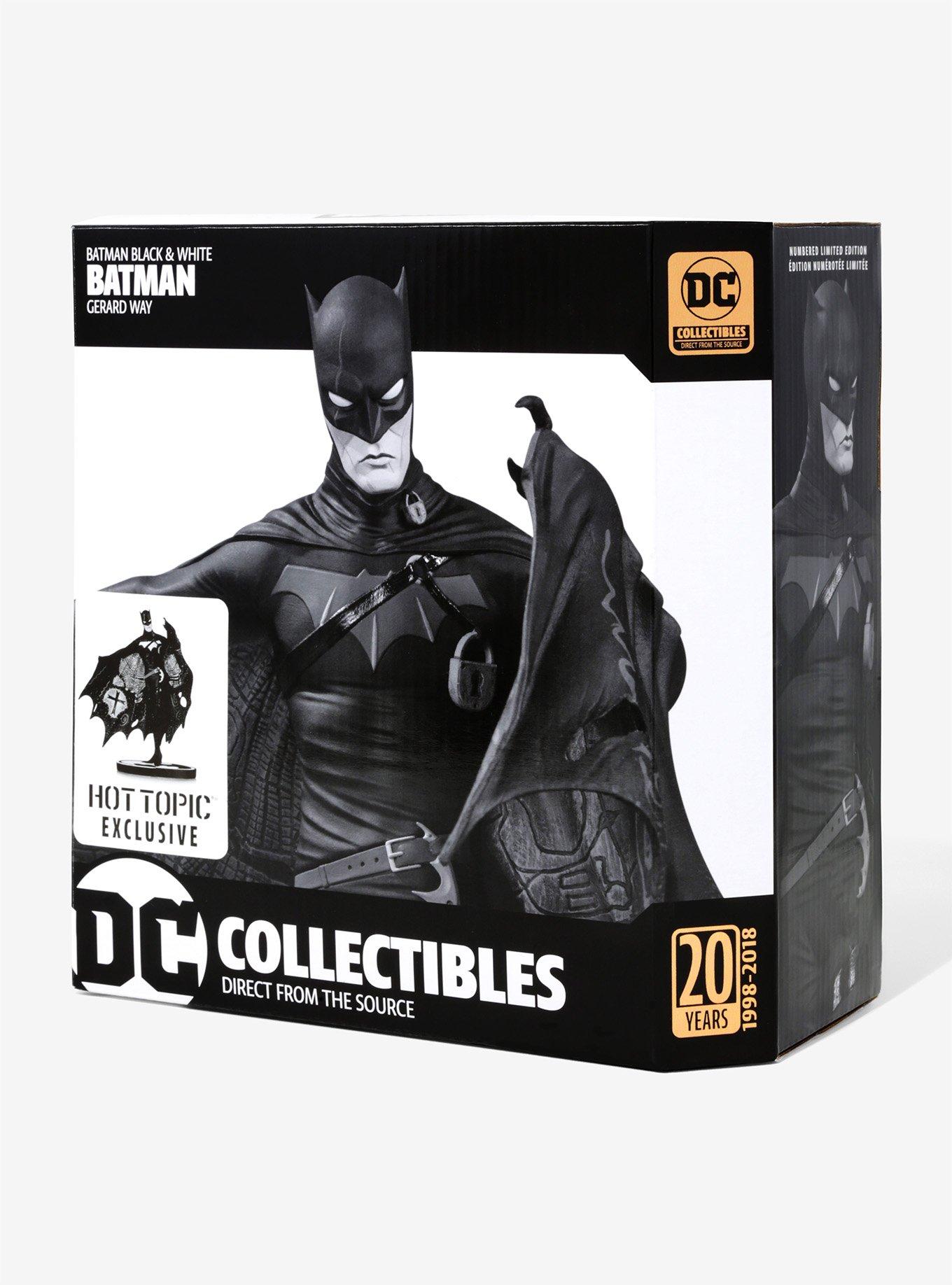 DC Collectibles Batman Black & White Batman Way Statue Hot Topic Exclusive, , alternate