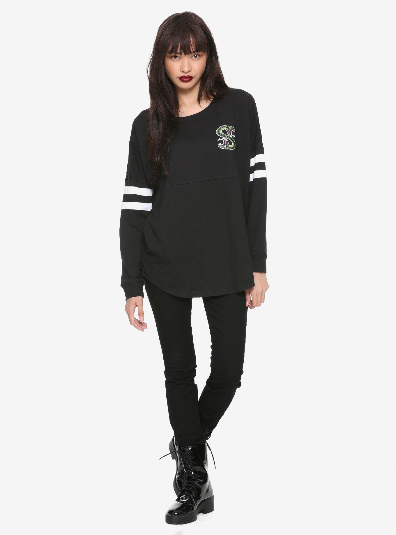 Riverdale Southside Serpents Girls Long-Sleeve Athletic Jersey Hot Topic Exclusive, , alternate