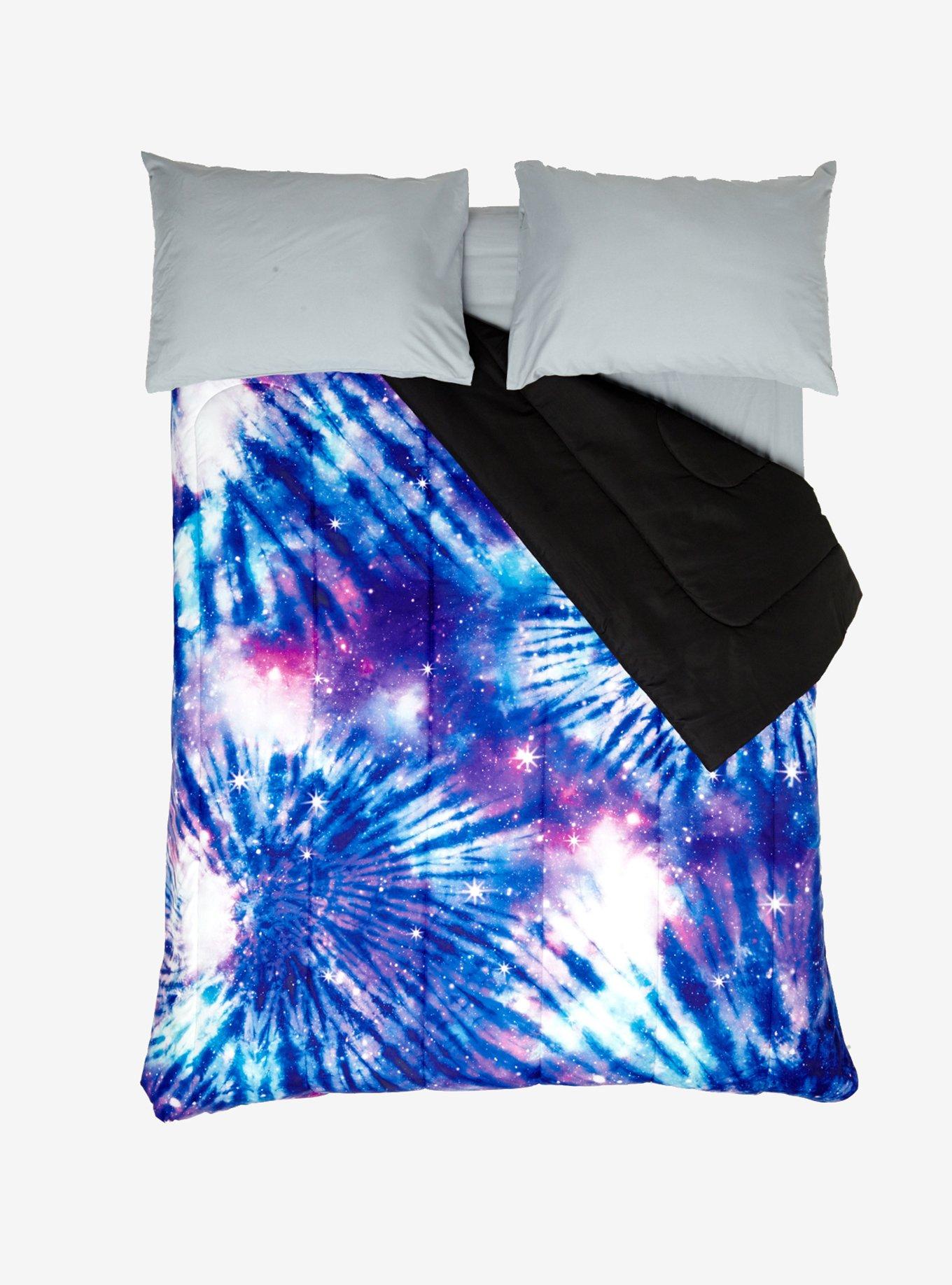 Galaxy Tie-Dye Full/Queen Comforter, , alternate