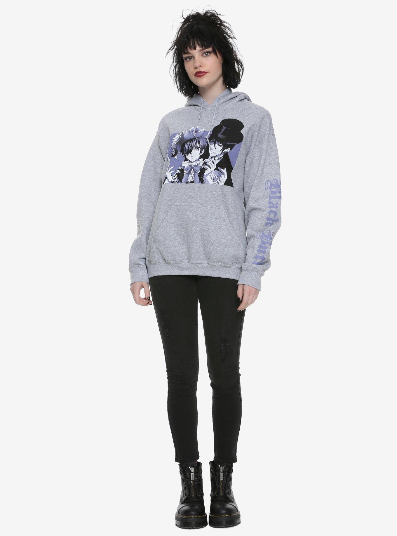 Black Butler Sebastian Girls Hoodie, , alternate