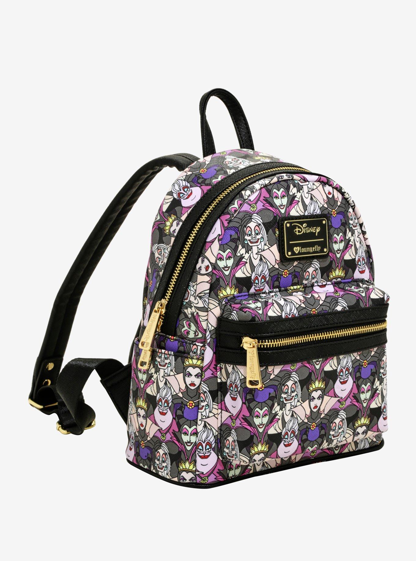 Loungefly Disney Villains Mini Backpack, , alternate