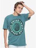 Harry Potter Slytherin Oil Wash T-Shirt Hot Topic Exclusive, , alternate