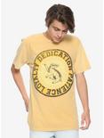 Harry Potter Hufflepuff Oil Wash T-Shirt Hot Topic Exclusive, , alternate