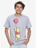 Disney Winnie The Pooh Floating Balloon T-Shirt Hot Topic Exclusive, HEATHER GREY, alternate