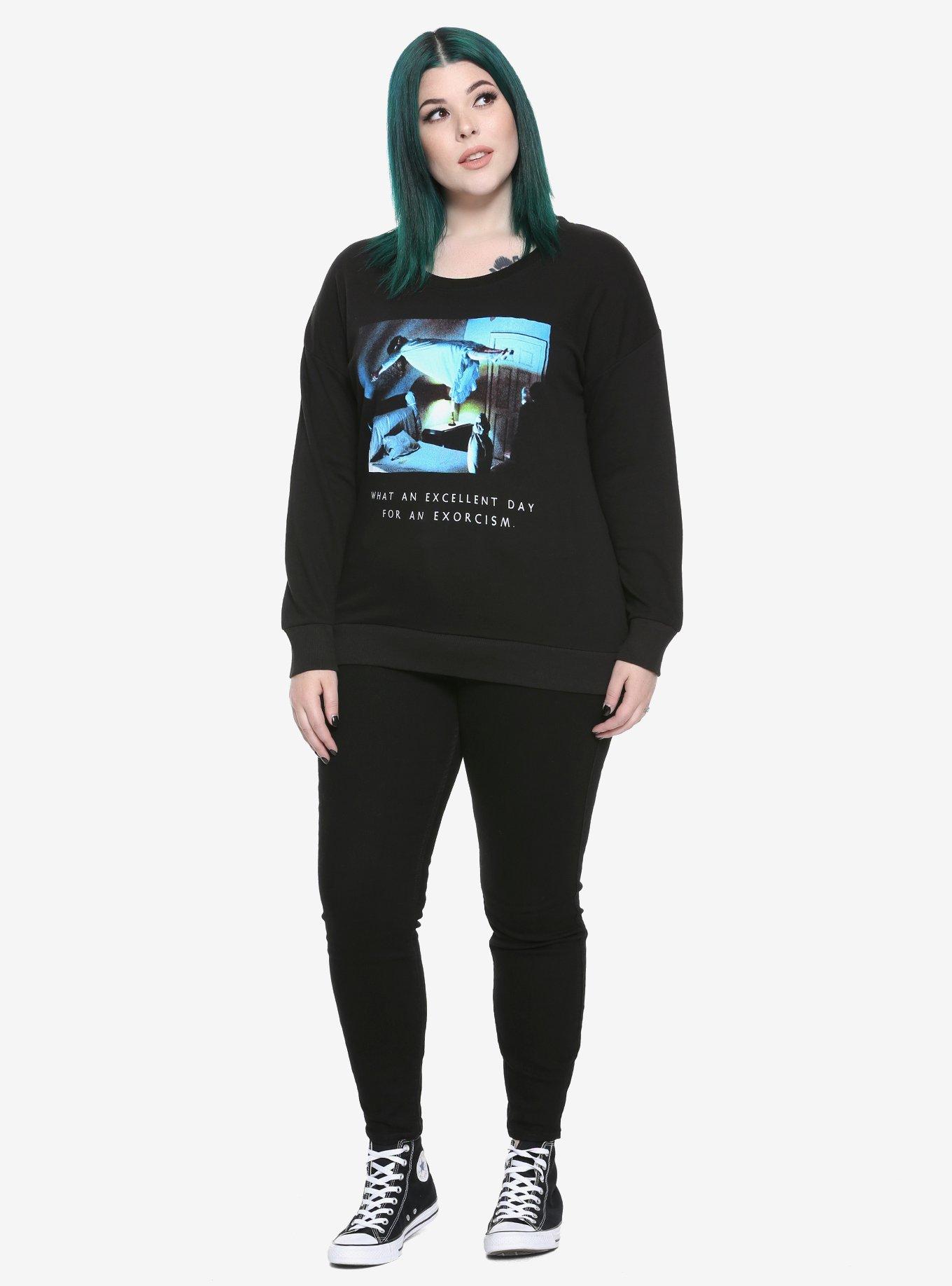 The Exorcist Excellent Day Girls Sweatshirt Plus Size, , alternate