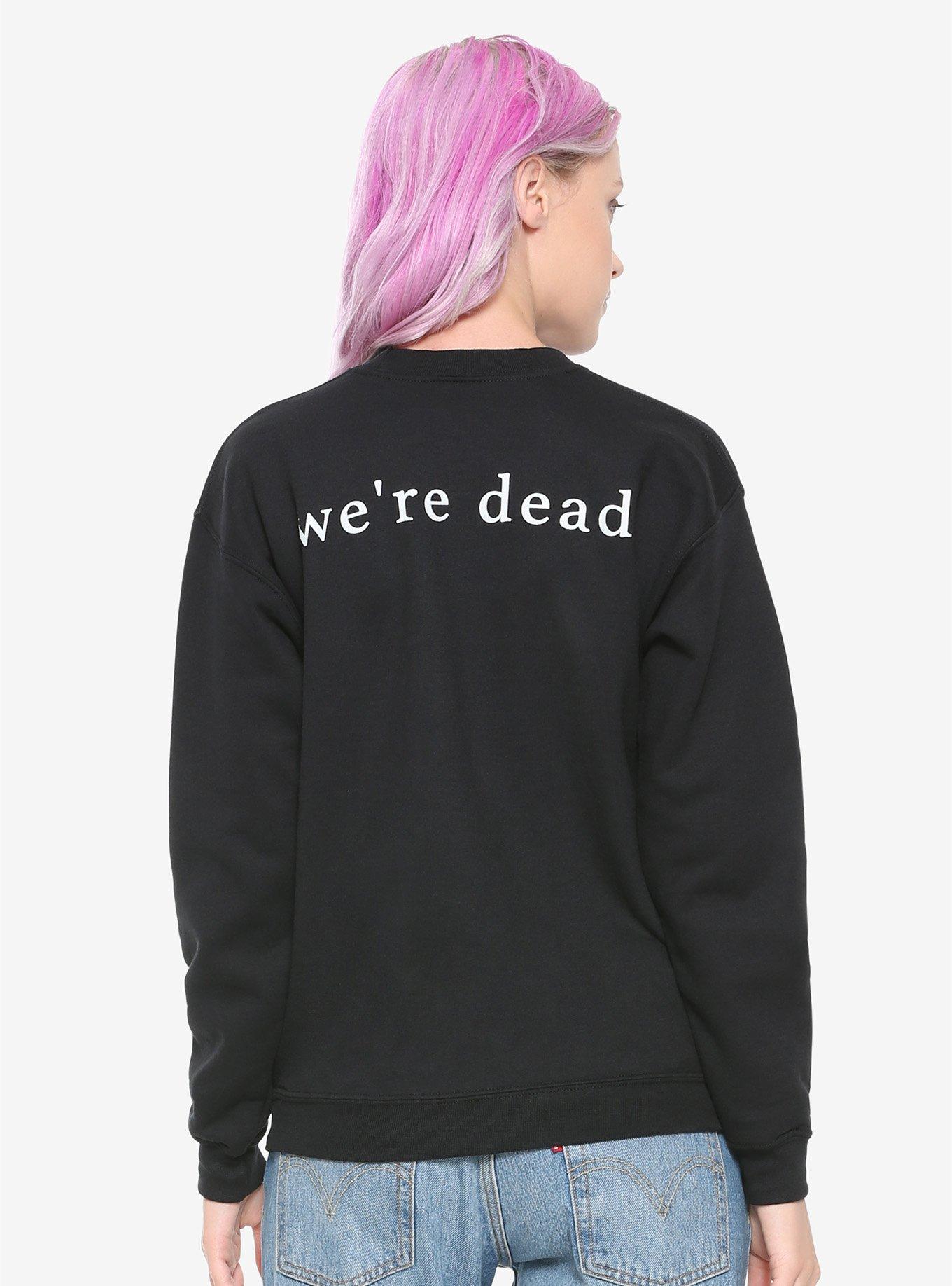 Beetlejuice Maitlands We're Dead Girls Sweatshirt, , alternate