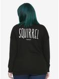 Supernatural Dean Squirrel Girls Sweatshirt Plus Size, , alternate