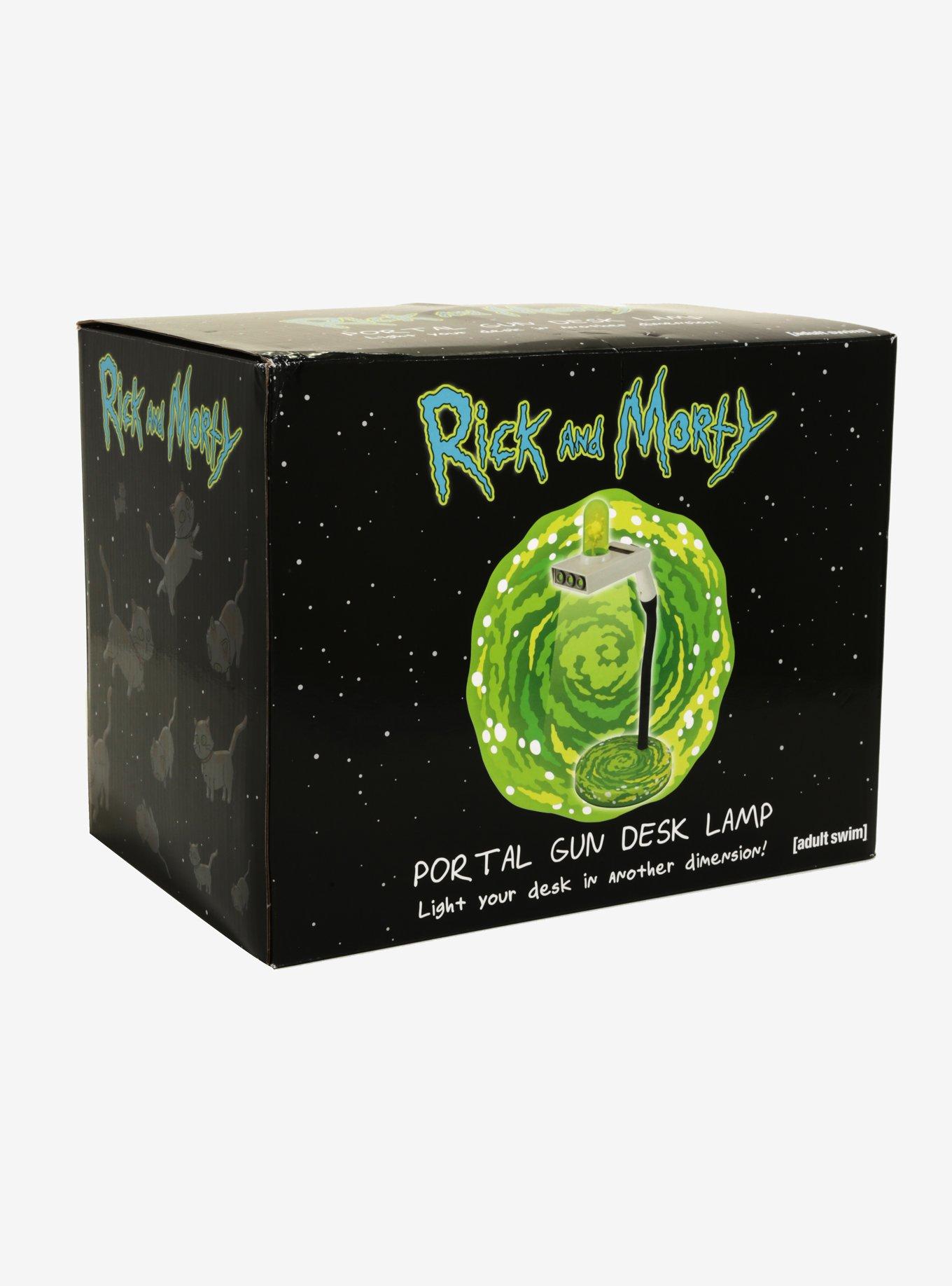 Rick And Morty Portal Gun Desk Lamp, , alternate