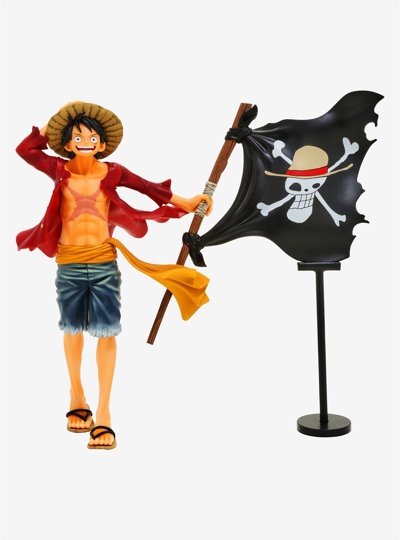 One Piece Luffy Flag Figure, , alternate