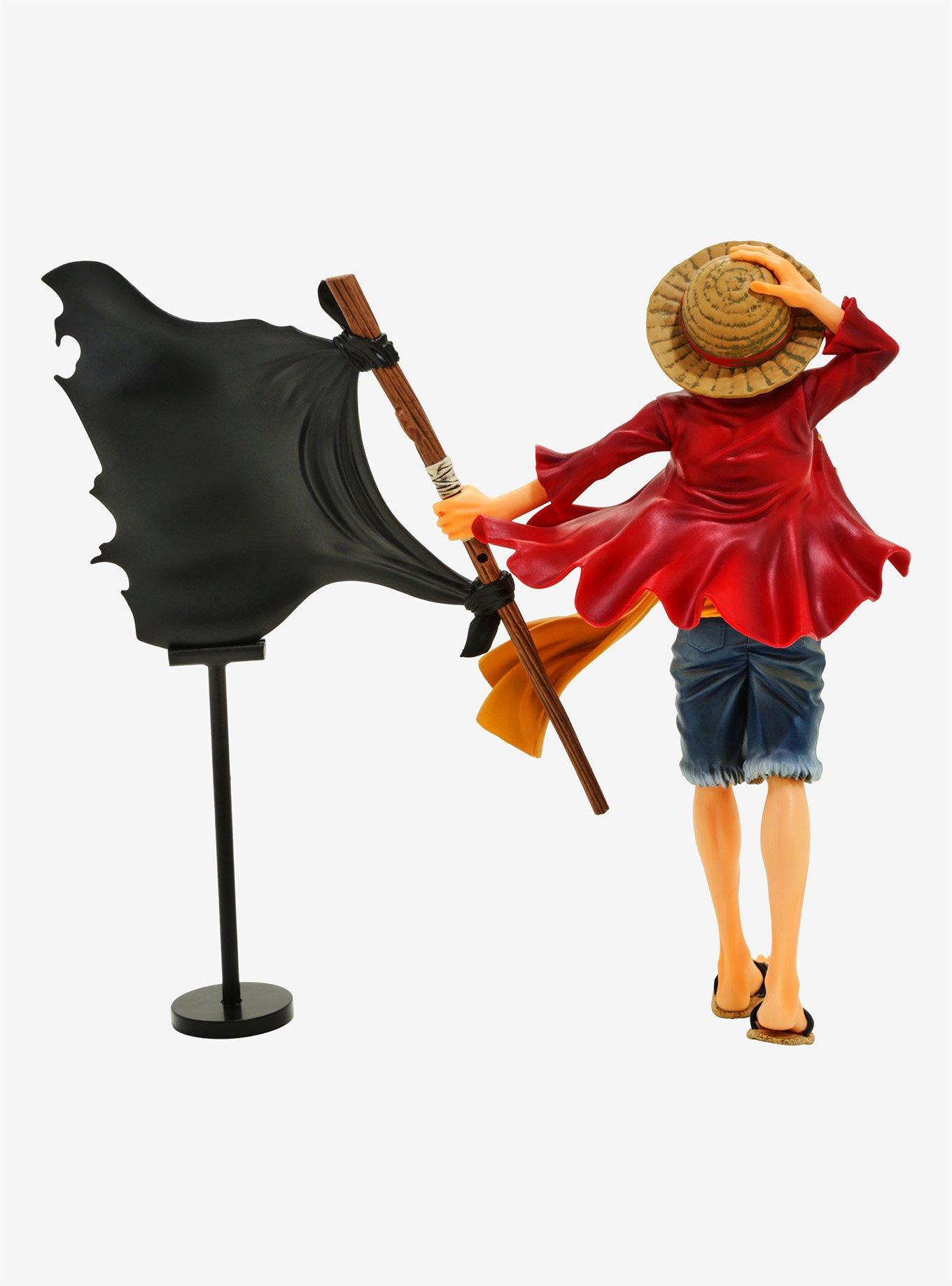 One Piece Luffy Flag Figure, , alternate