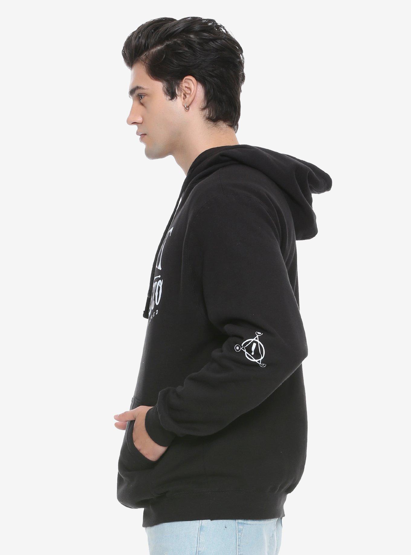 Panic! At The Disco Key Hoodie, BLACK, alternate