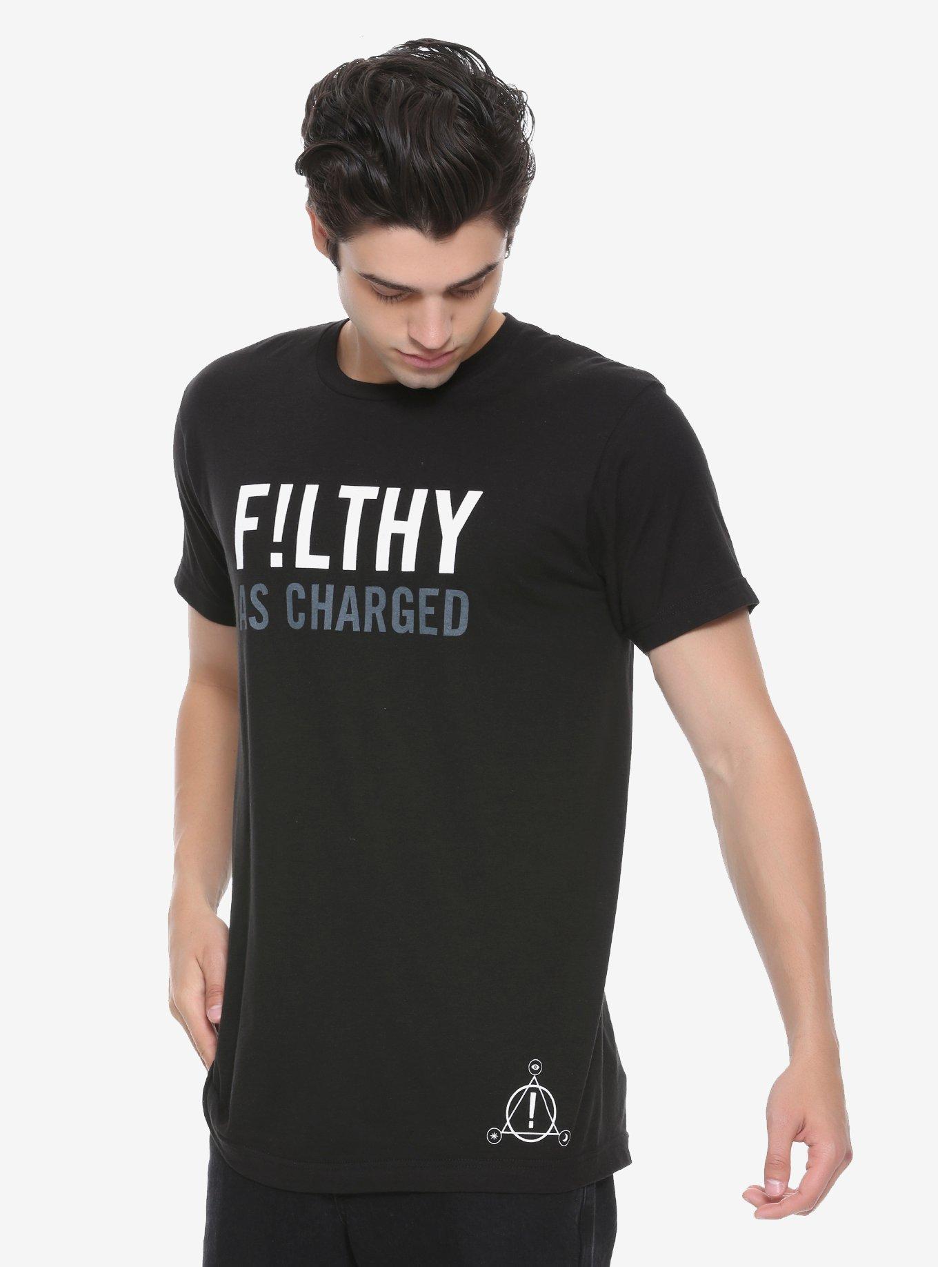 Panic! At The Disco F!lthy As Charged T-Shirt, , alternate