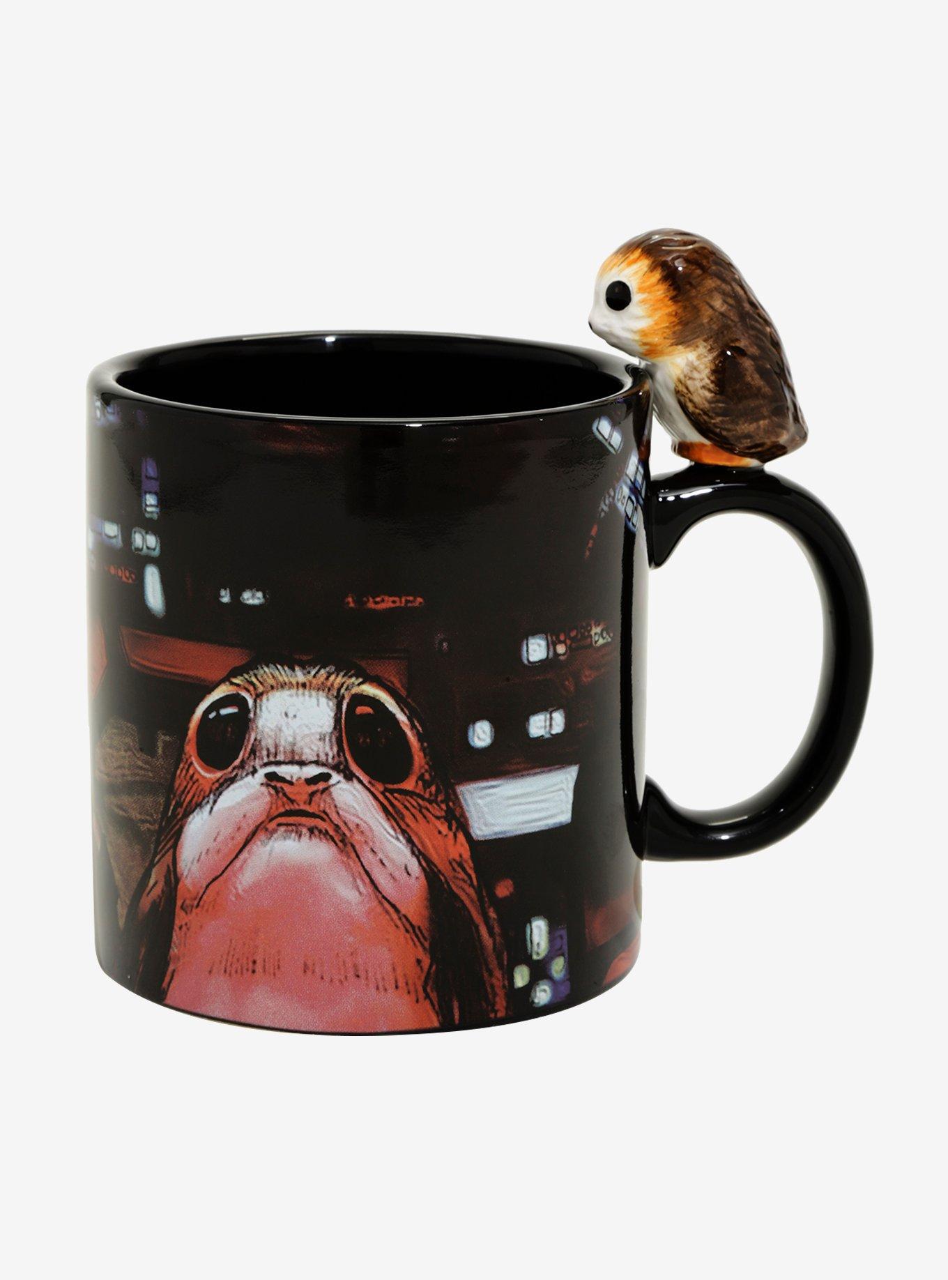 Star Wars: The Last Jedi Peeking Porg Mug, , alternate