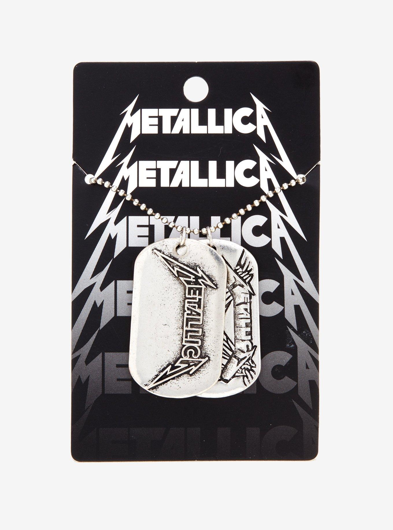 Metallica Dog Tag Necklace, , alternate