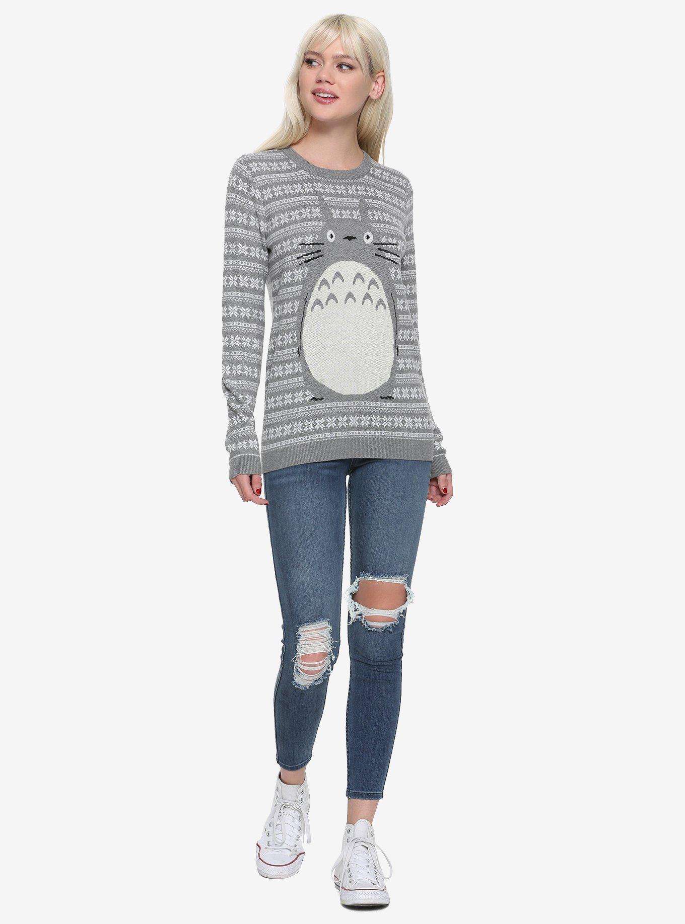 Studio Ghibli My Neighbor Totoro Fair Isle Sweater, , alternate