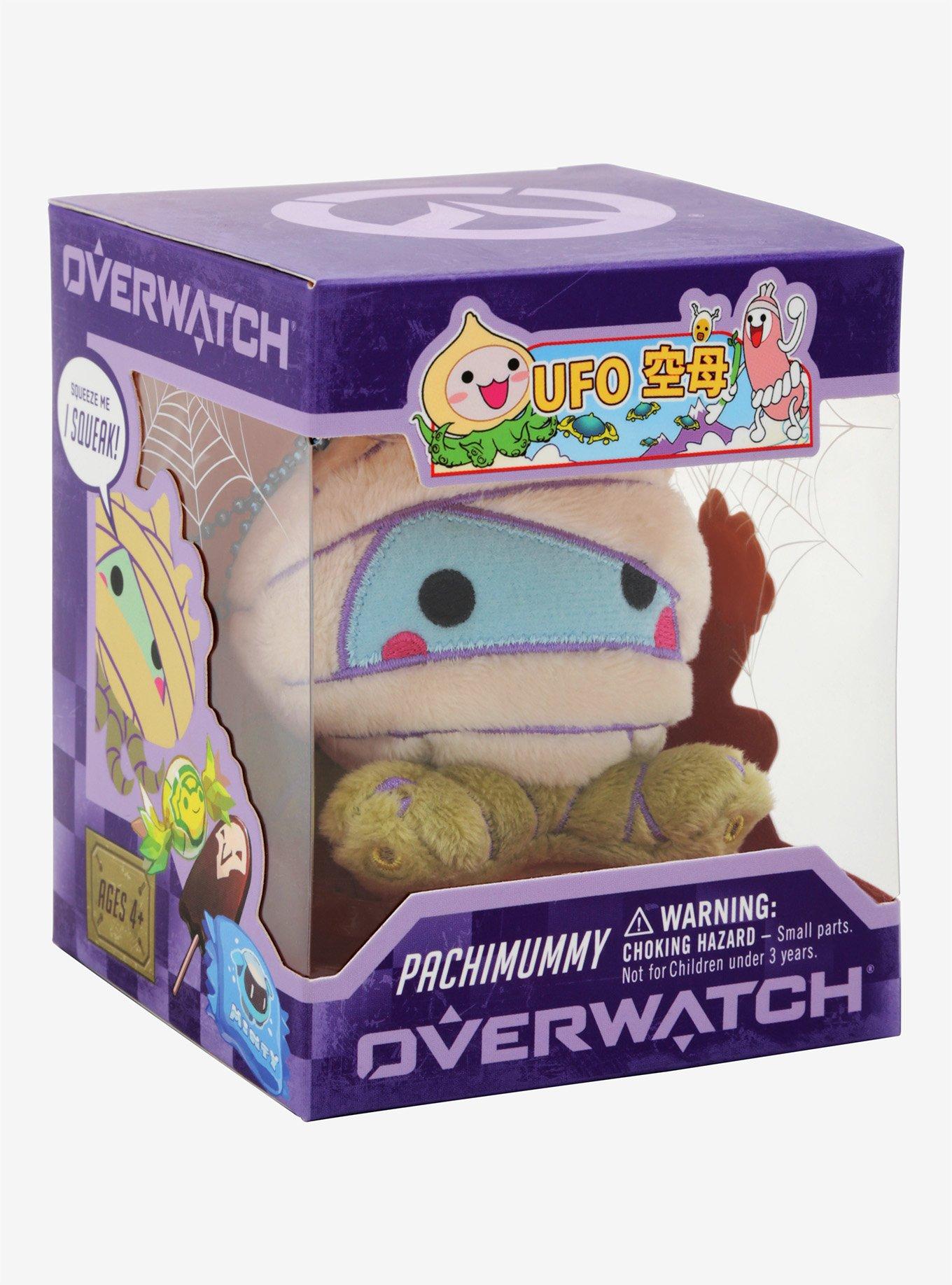 Overwatch Halloween Pachimari Mummy 4 Inch Plush, , alternate