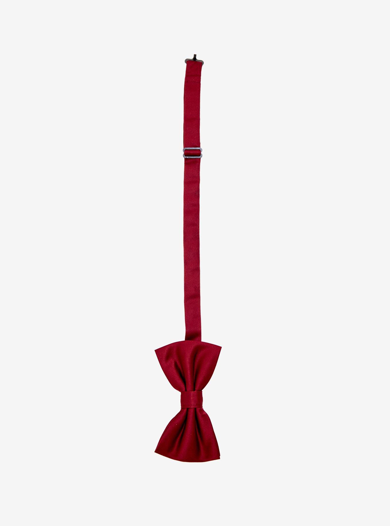 Burgundy Bow Tie, , alternate
