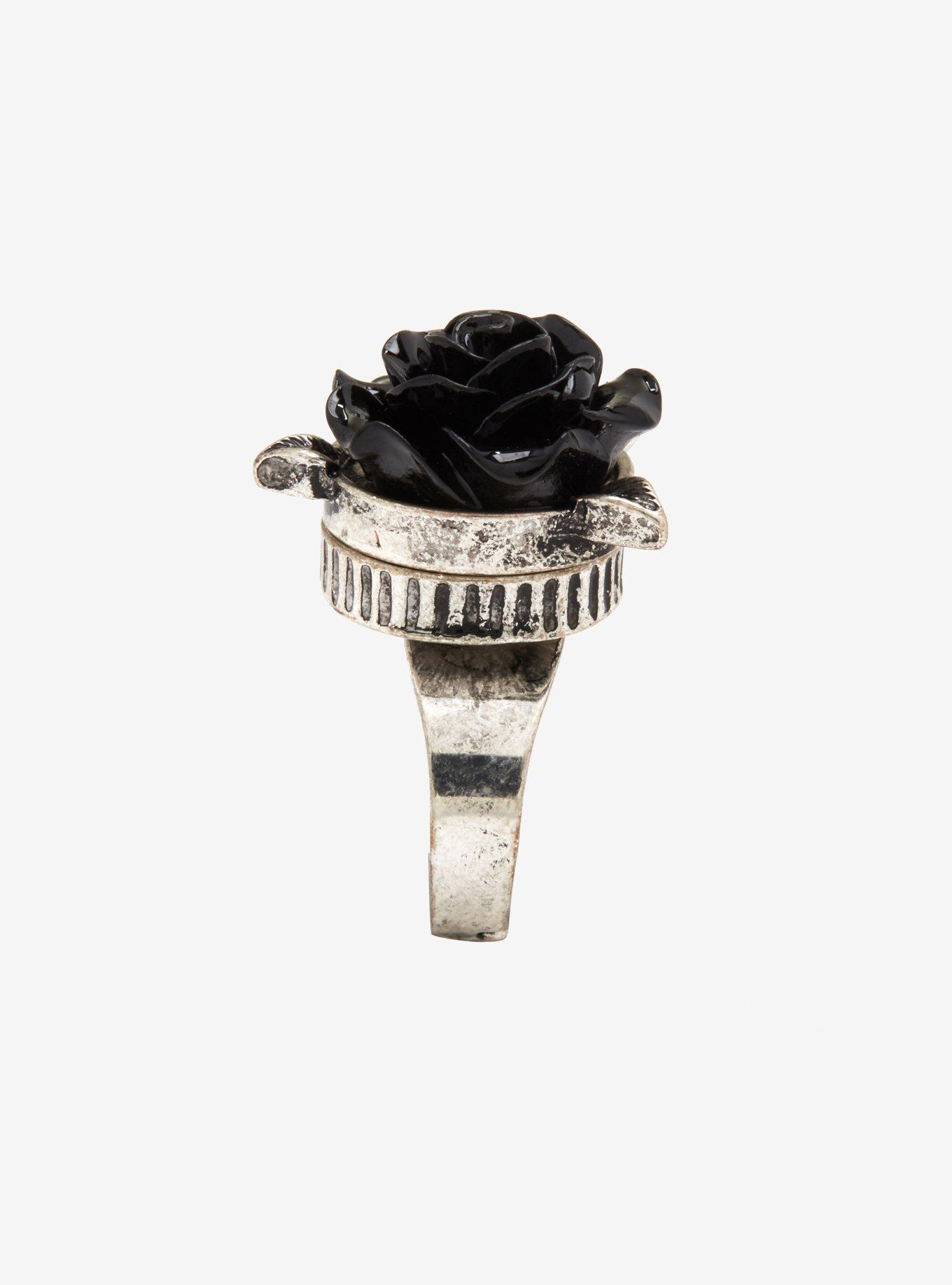 Black Rose Potion Ring, , alternate