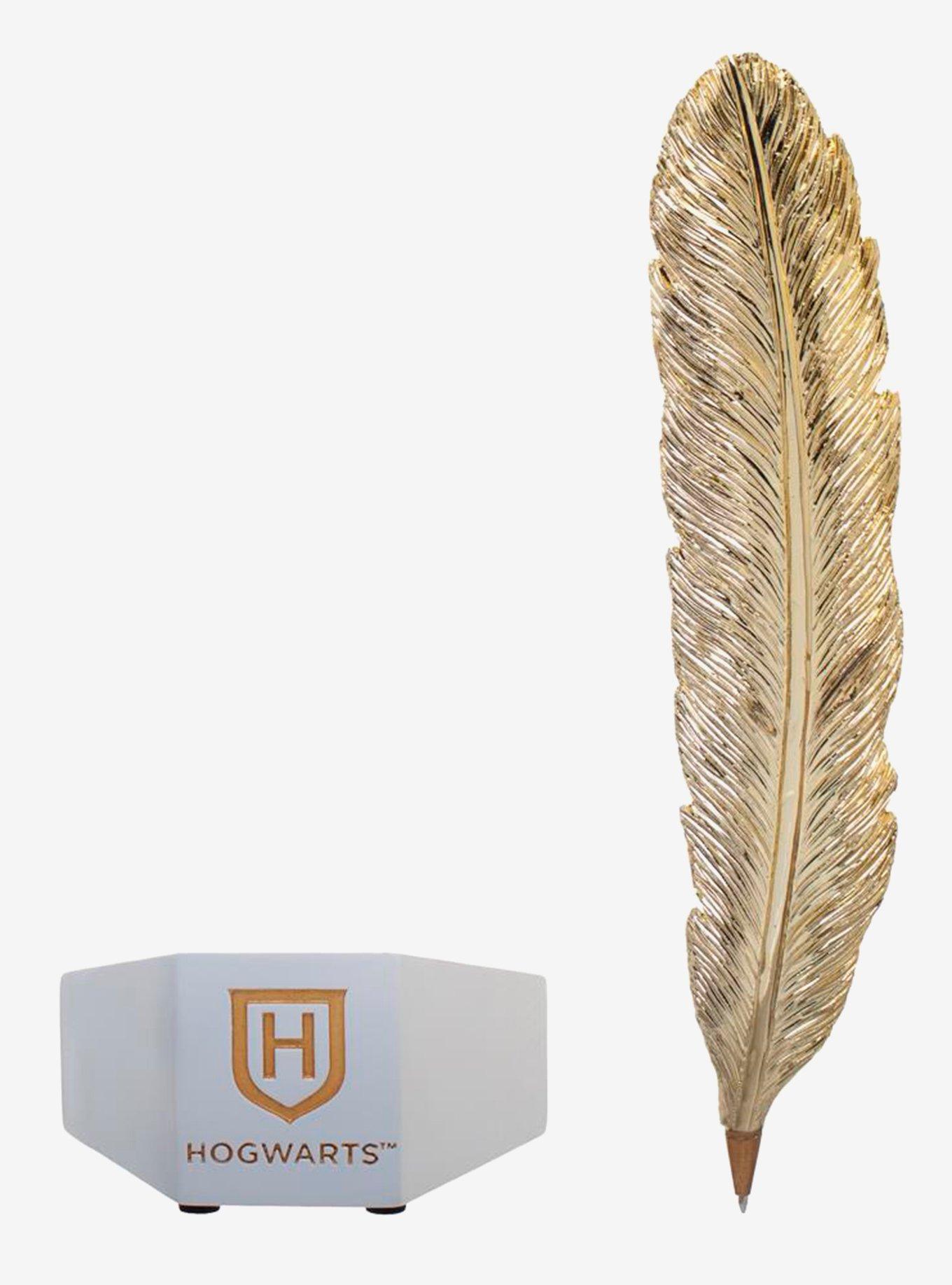 Harry Potter Hogwarts Gold Feather Pen, , alternate