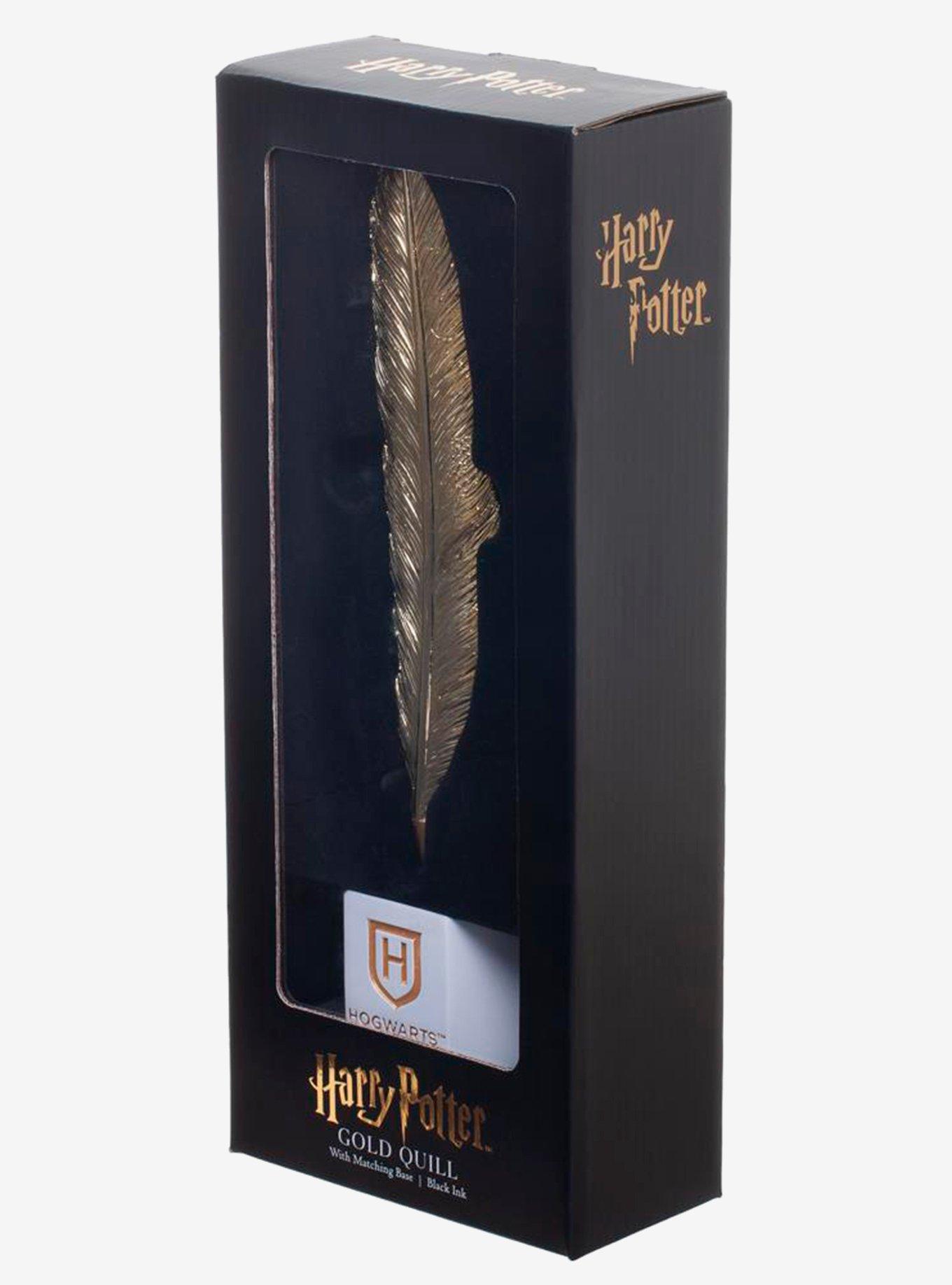 Harry Potter Hogwarts Gold Feather Pen, , alternate