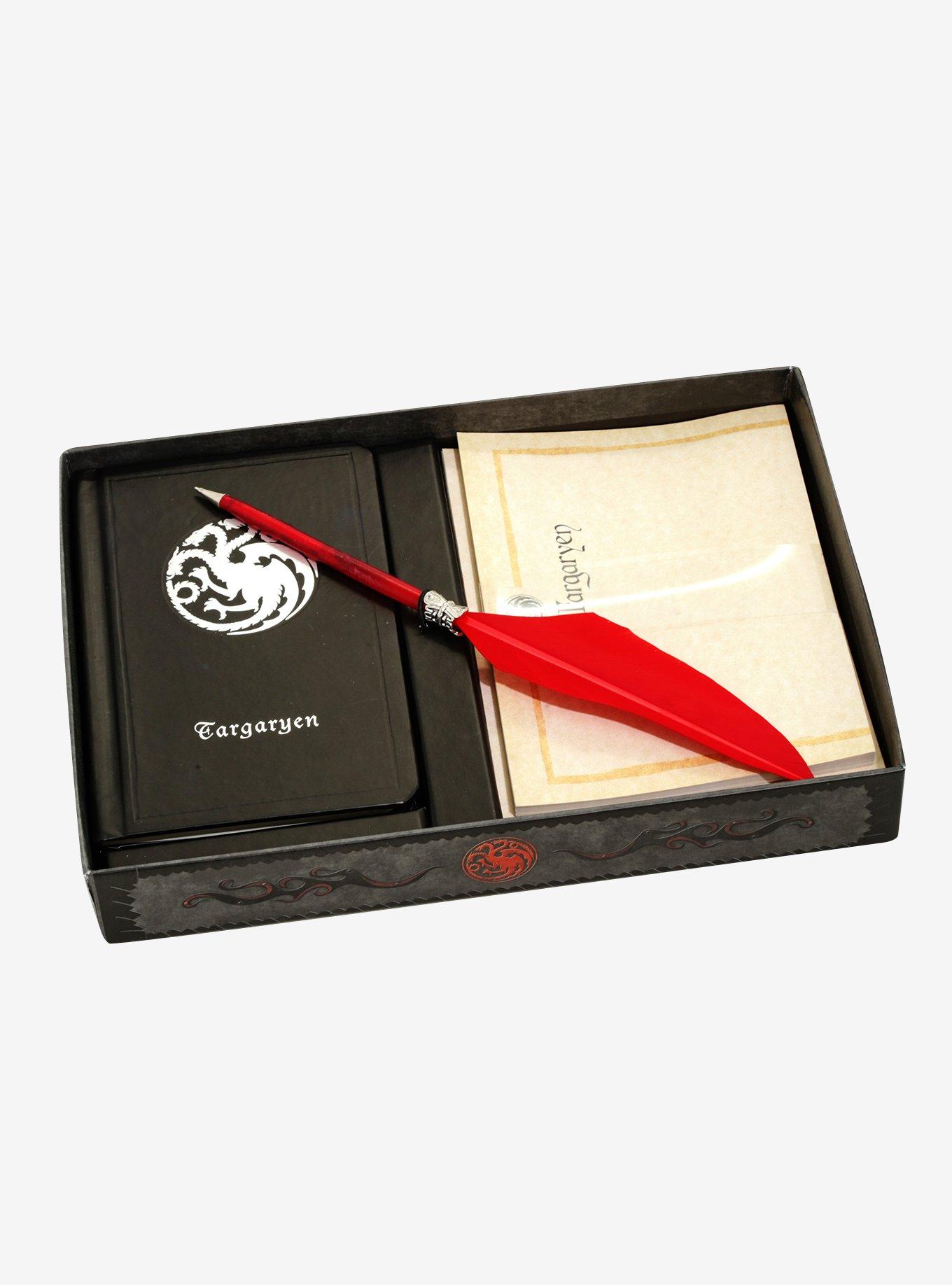 Game Of Thrones House Targaryen Stationery Set, , alternate