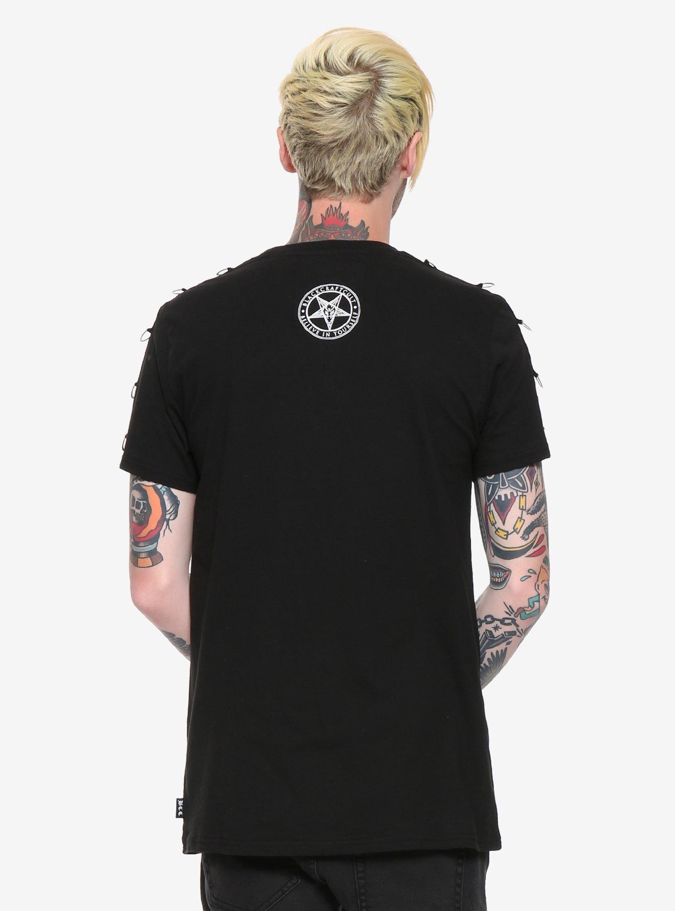 BlackCraft Death Brew Comic D Ring T-Shirt, BLACK, alternate