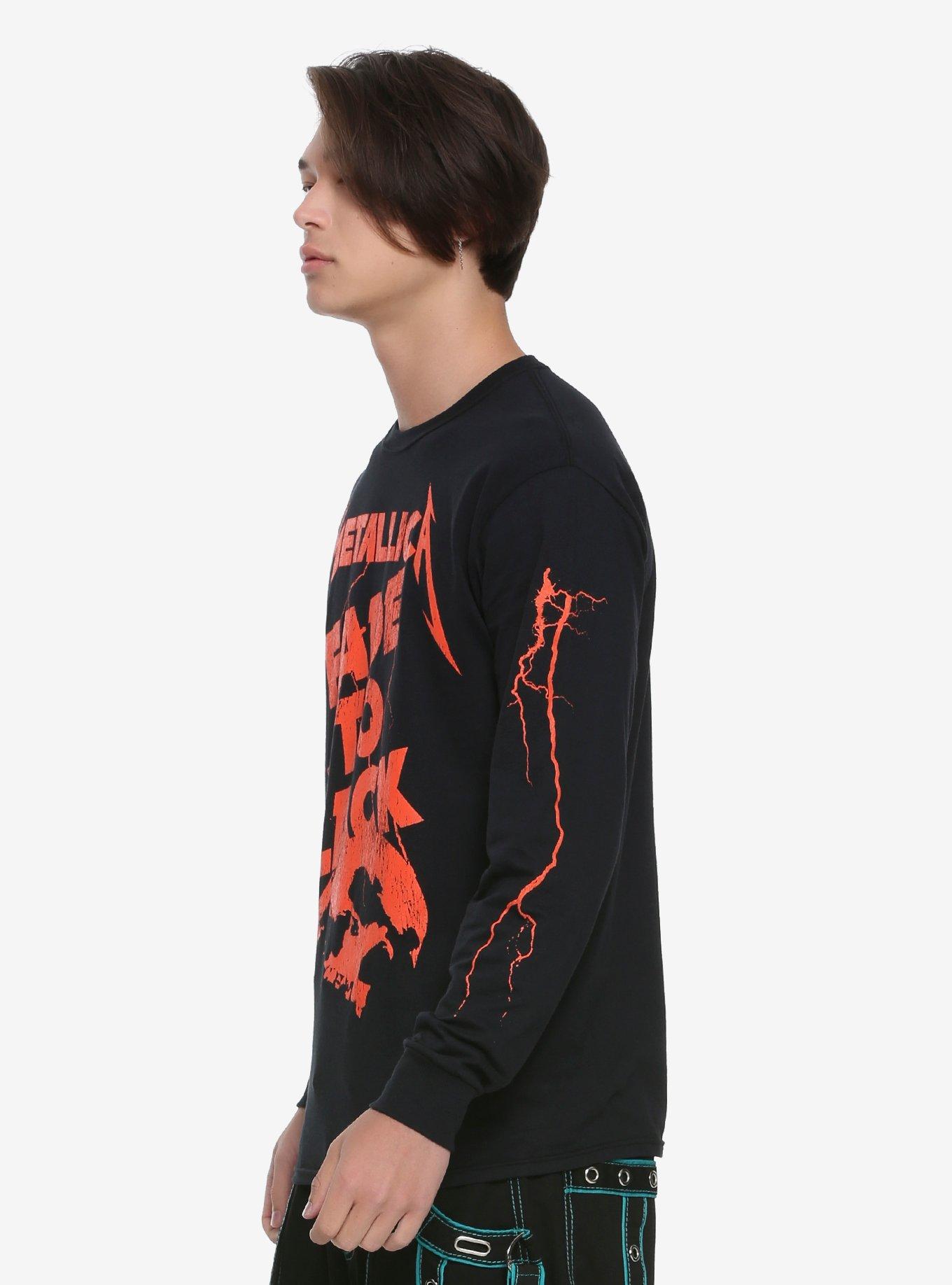 Metallica Fade To Black Long-Sleeve T-Shirt, , alternate