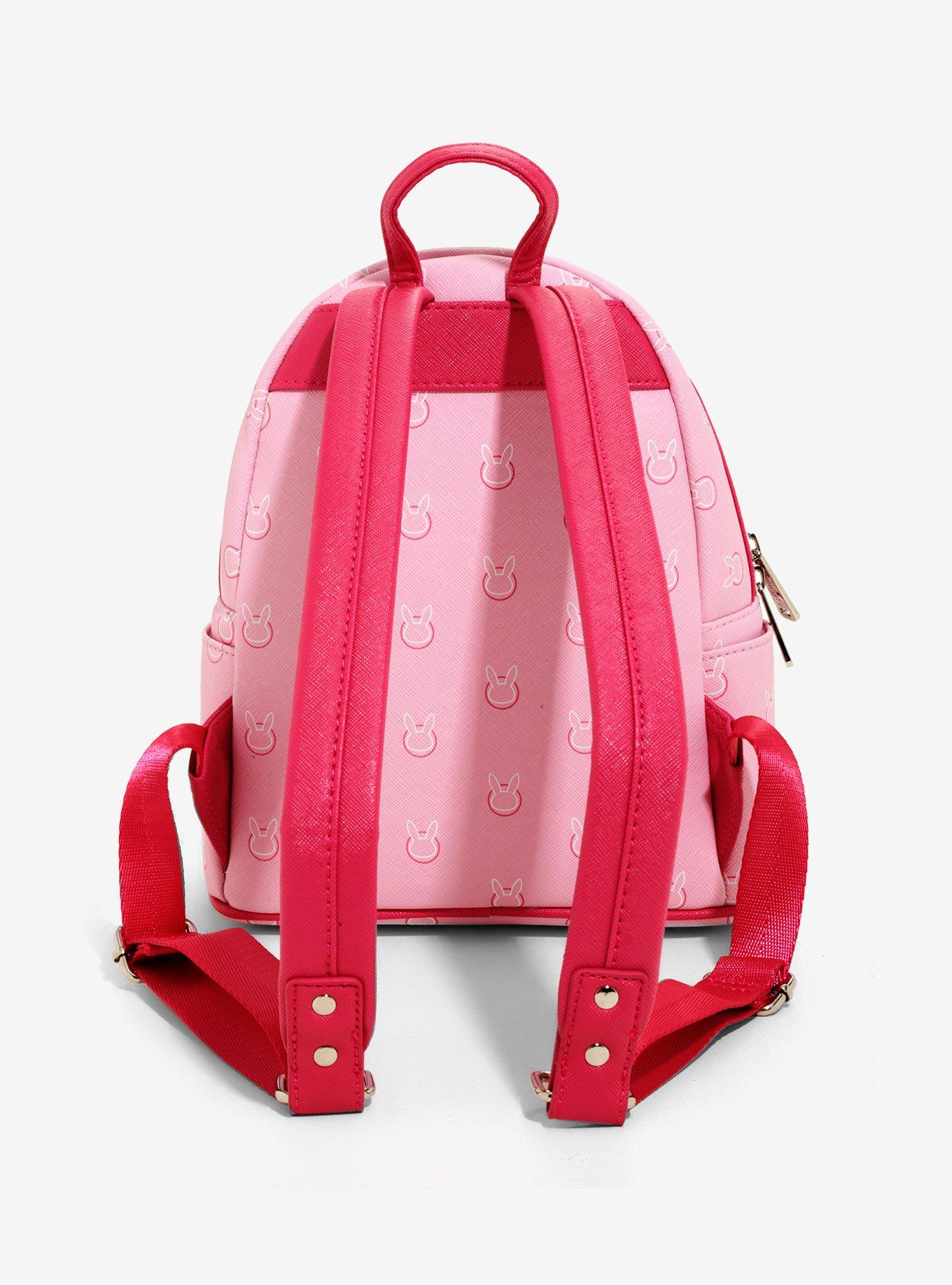 Loungefly D.Va Overwatch pink mini backpack - RARE BoxLunch exclusive