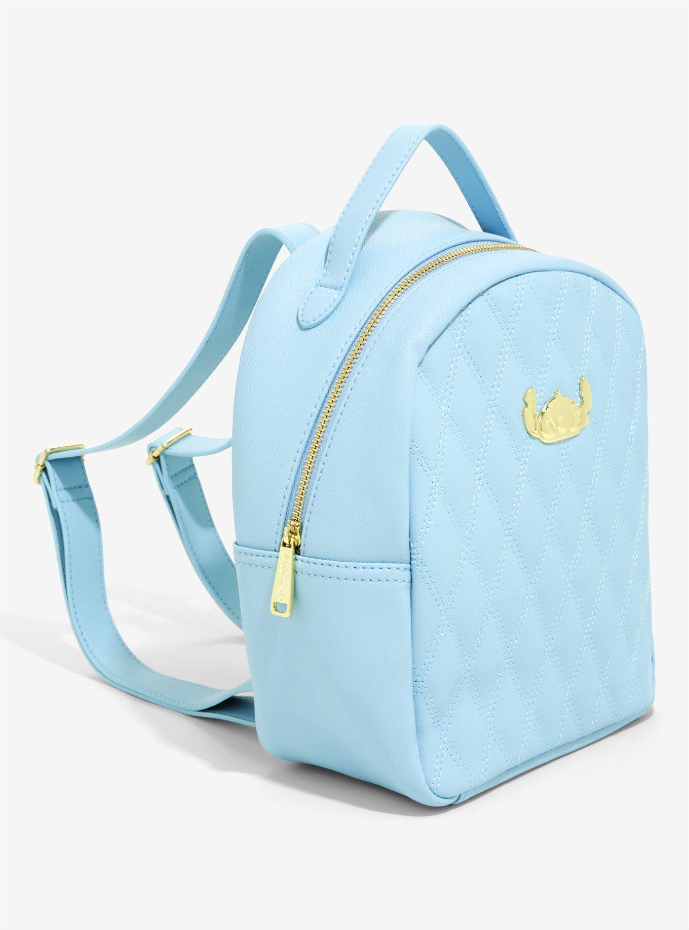 Loungely Disney Lilo & Stitch Quilted Mini Backpack - BoxLunch Exclusive, , alternate