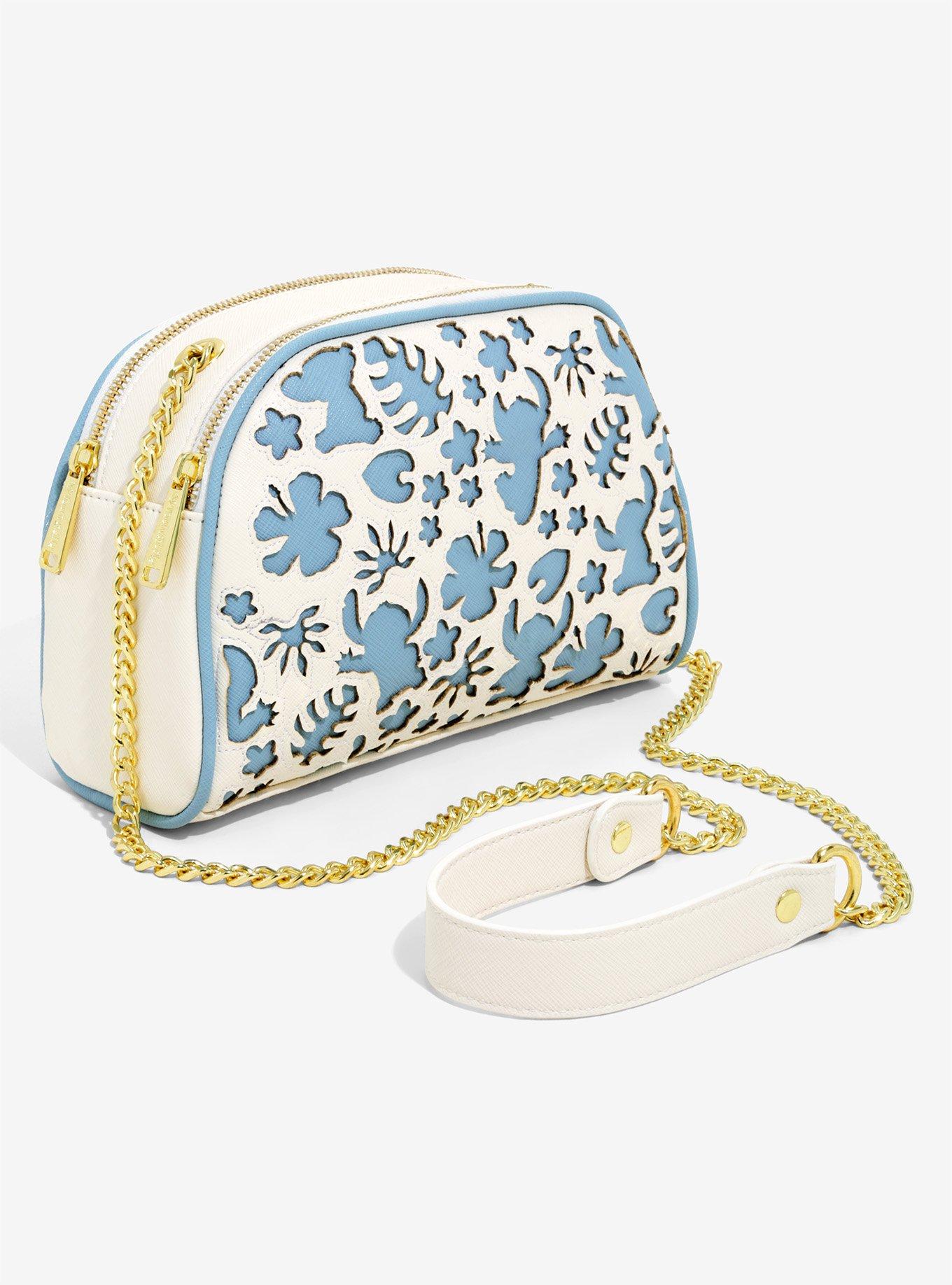 Loungefly Disney Lilo & Stitch Stencil Crossbody Bag - BoxLunch Exclusive, , alternate
