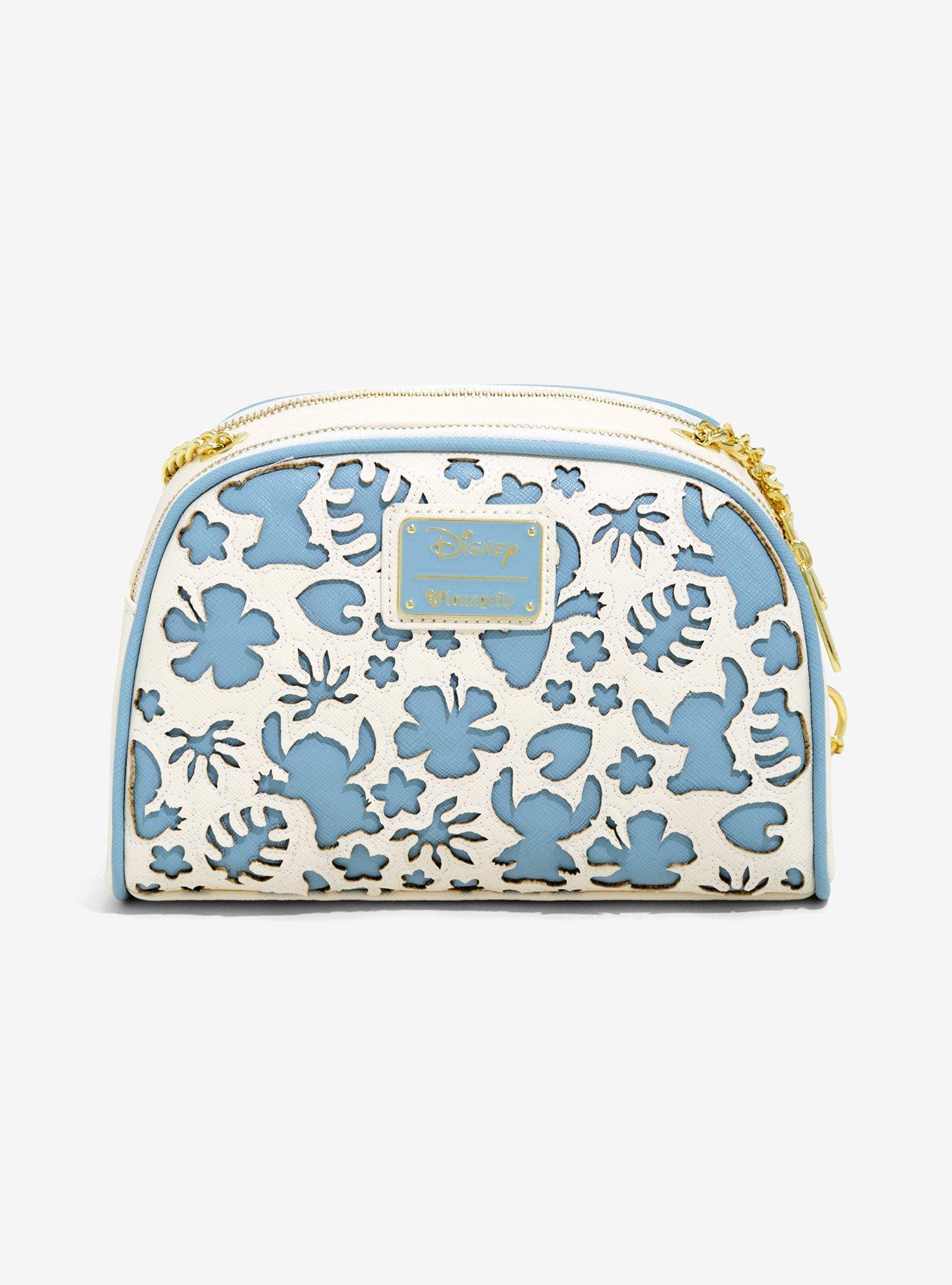 Loungefly Disney Lilo & Stitch Stencil Crossbody Bag - BoxLunch Exclusive, , alternate