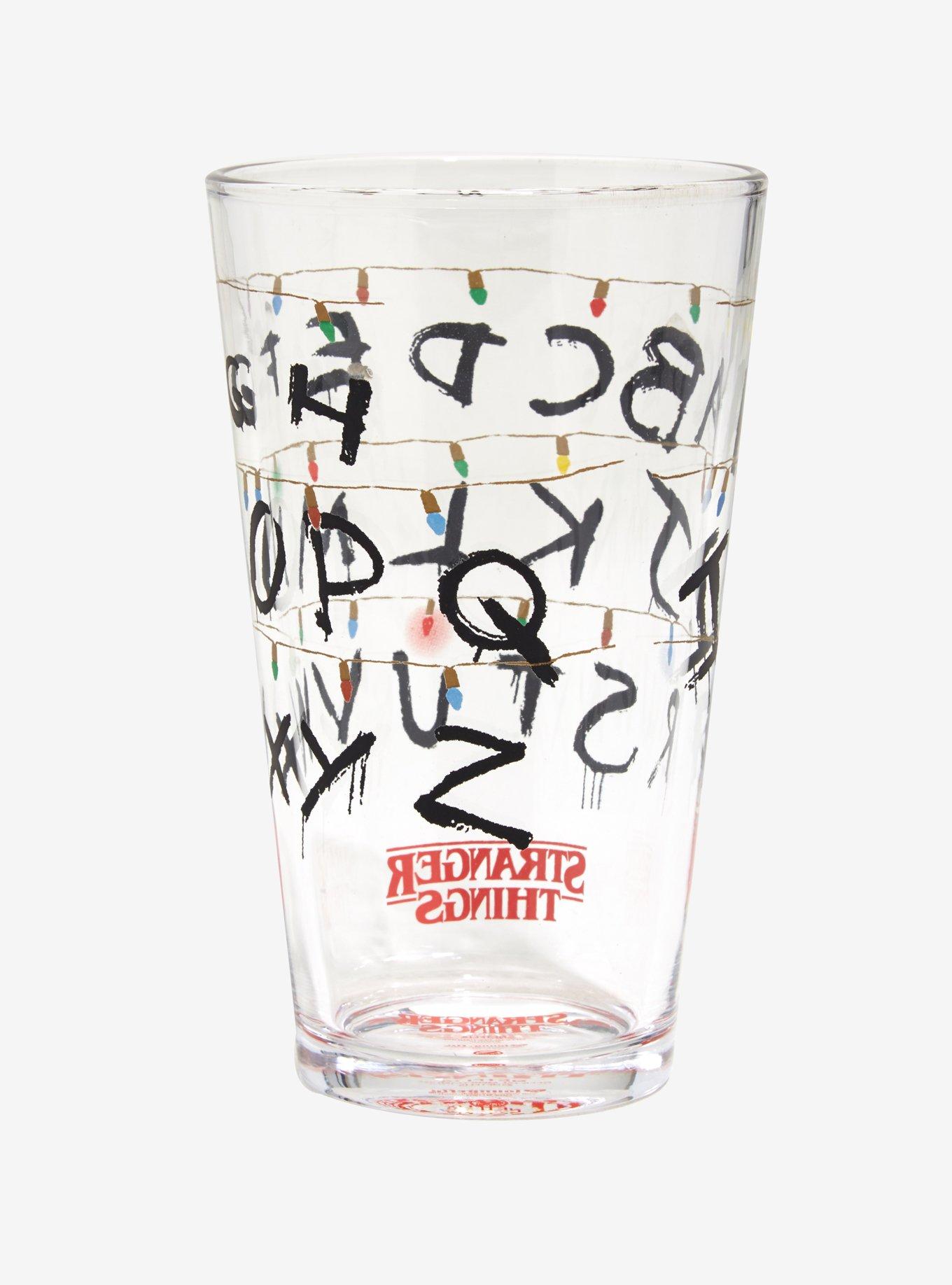Stranger Things Christmas Lights Pint Glass, , alternate