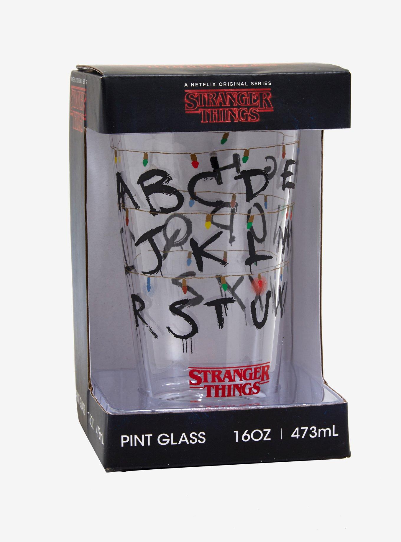 Stranger Things Christmas Lights Pint Glass, , alternate
