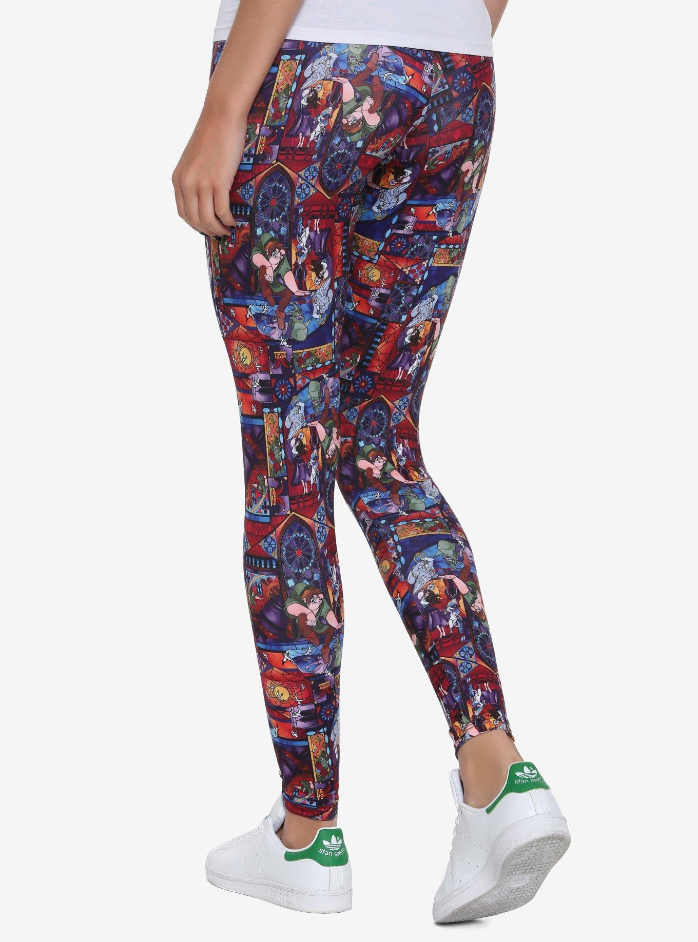 Disney The Hunchback Of Notre Dame Stained Glass Leggings, , alternate
