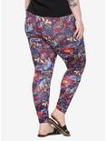 Disney The Hunchback Of Notre Dame Stained Glass Leggings Plus Size, , alternate
